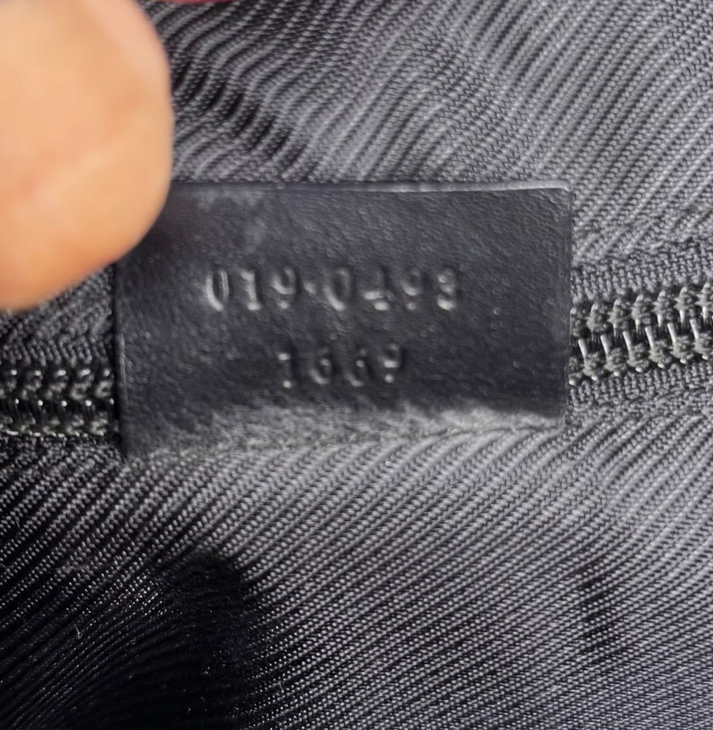 Gucci GG Drawstring Gray Tote Bag Canvas