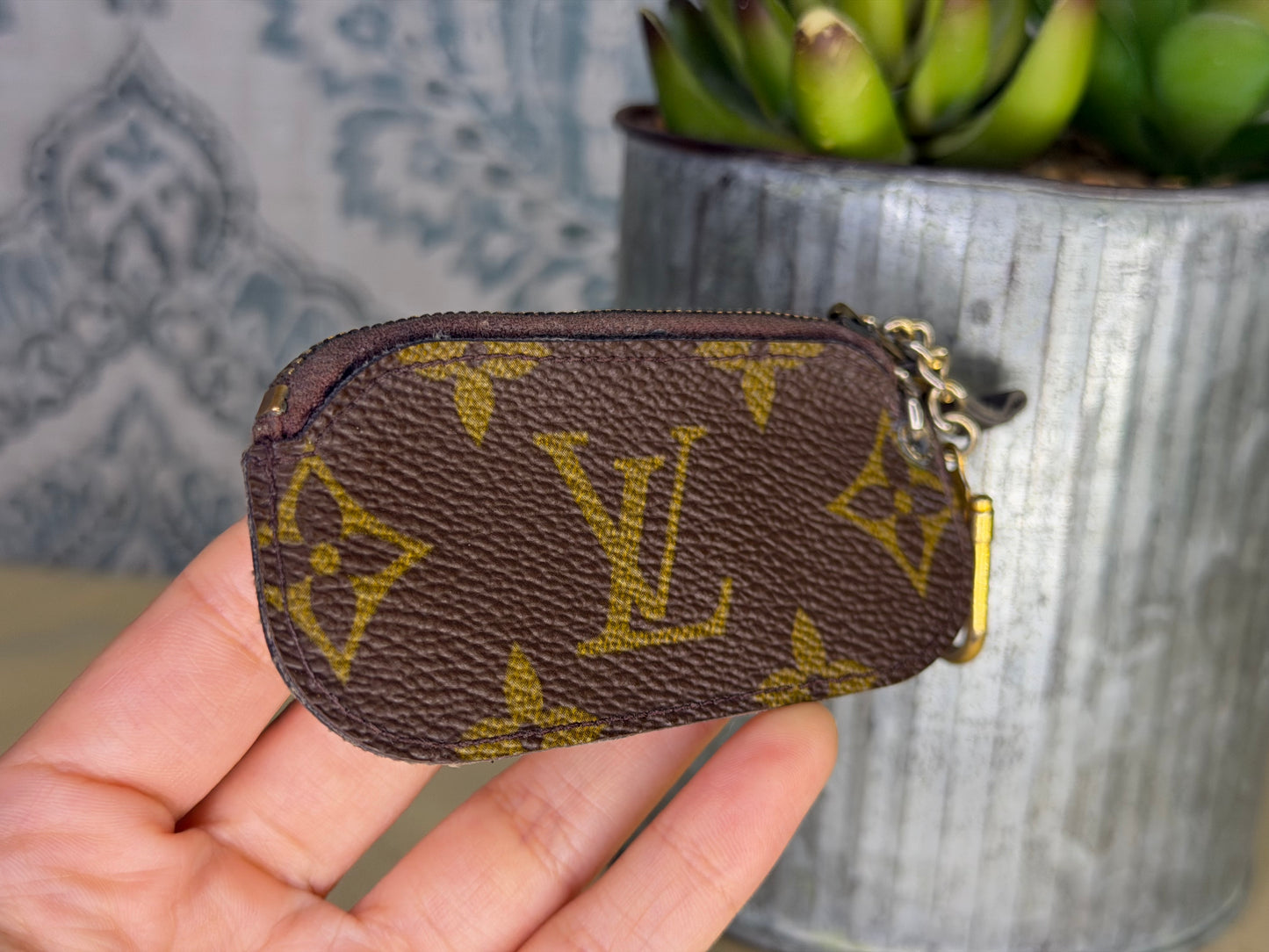 Louis Vuitton Etui Crepia Keyholder / Coin Purse