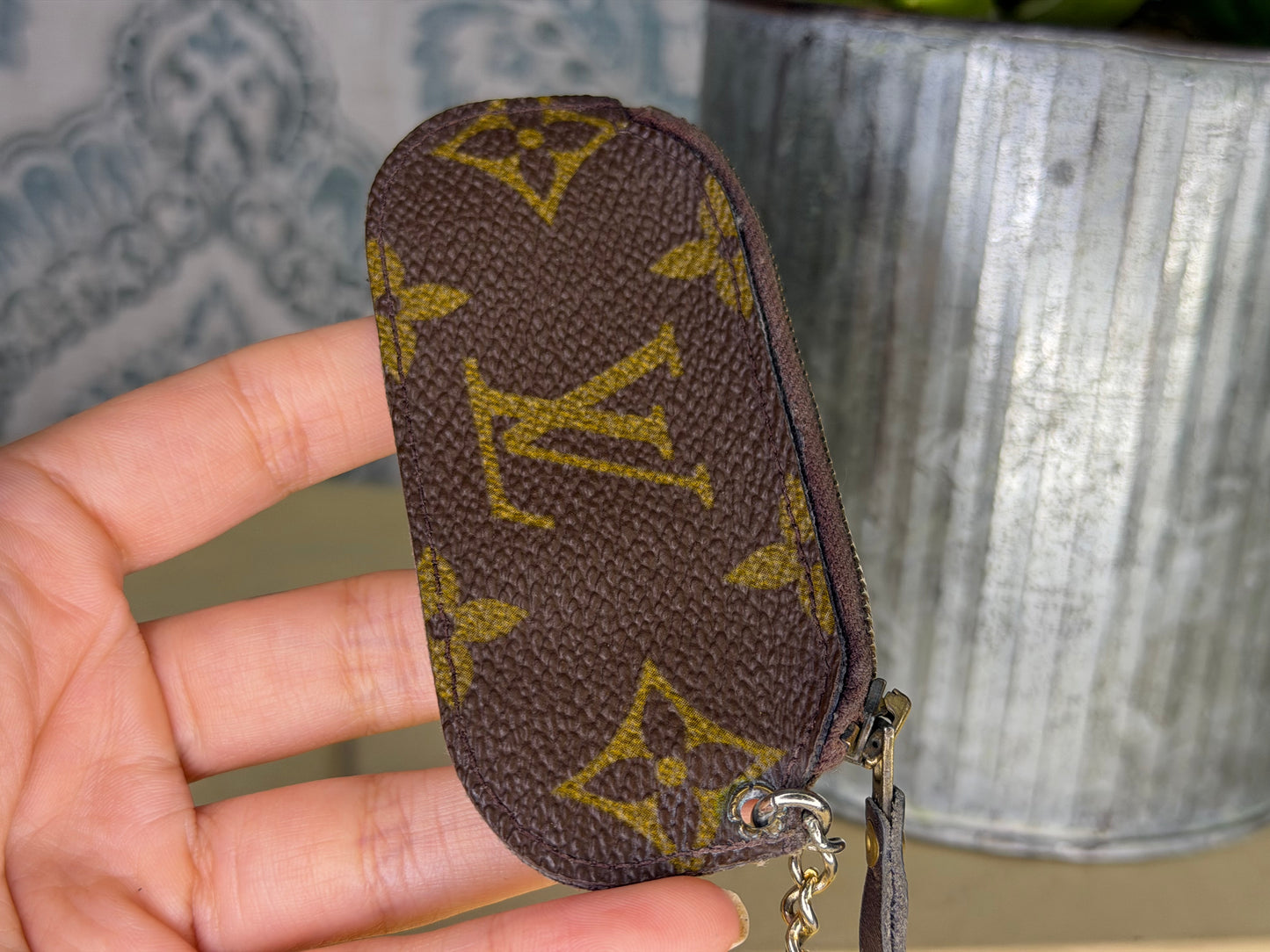 Louis Vuitton Etui Crepia Keyholder / Coin Purse