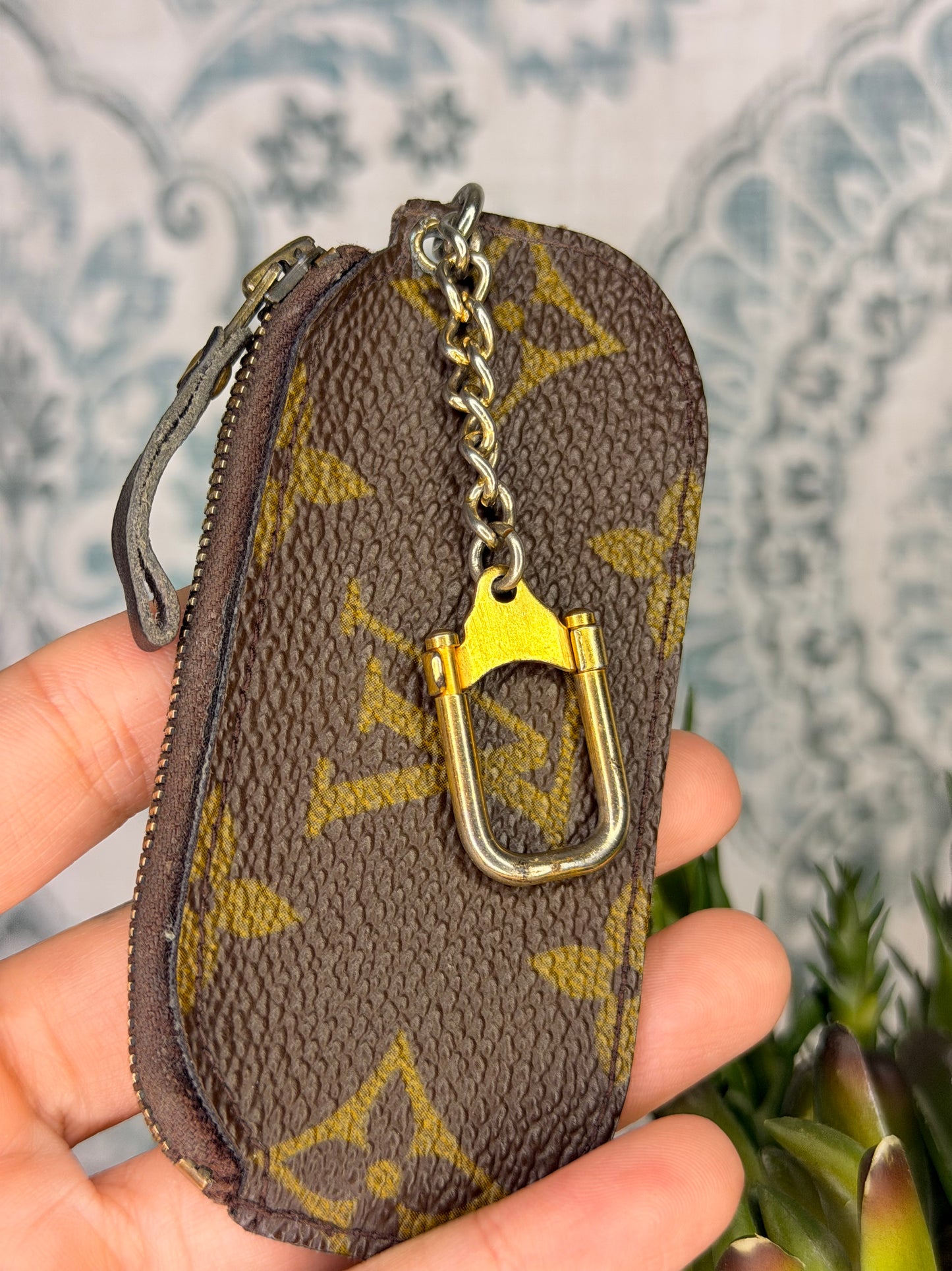 Louis Vuitton Etui Crepia Keyholder / Coin Purse
