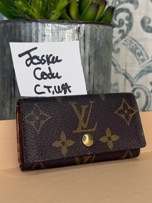 Louis Vuitton Monogram 4 Key Holder