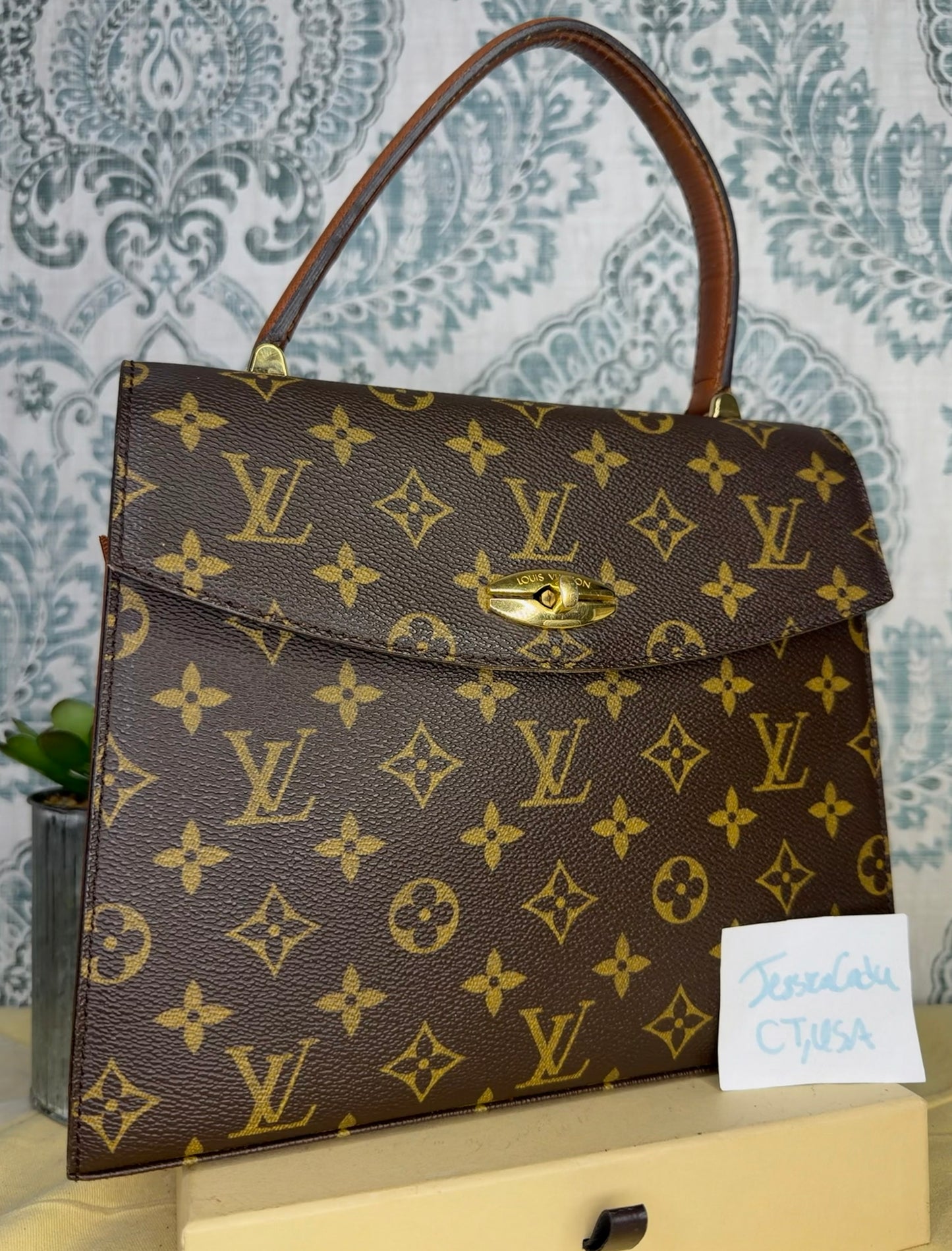 Louis Vuitton Malesherbes Vintage Handbag