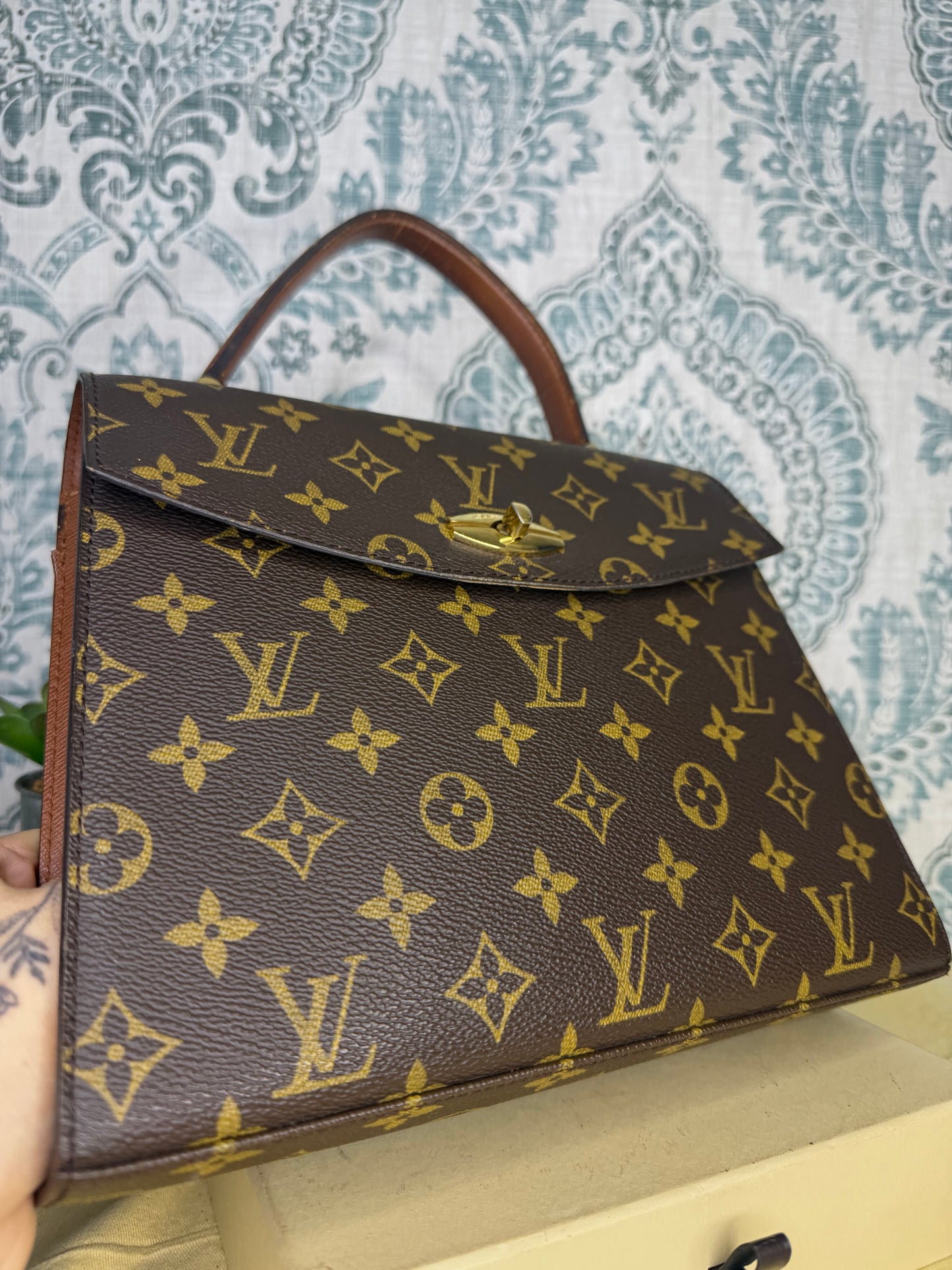 Louis Vuitton Malesherbes Vintage Handbag