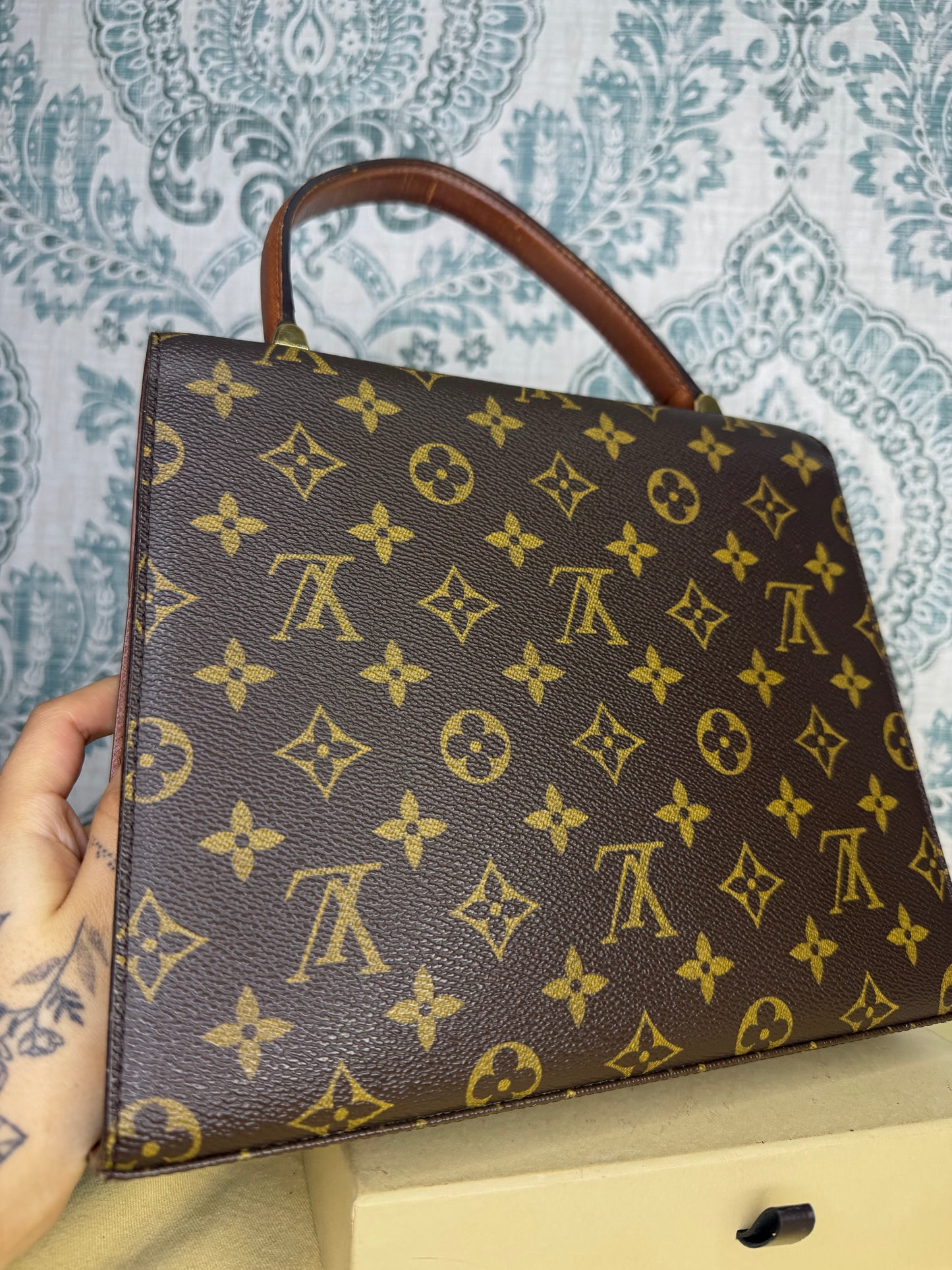 Louis Vuitton Malesherbes Vintage Handbag