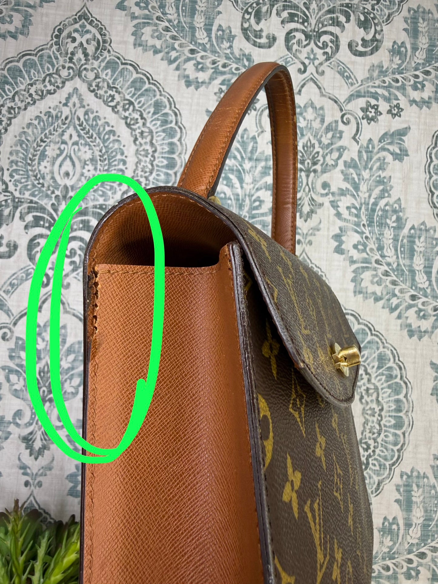 Louis Vuitton Malesherbes Vintage Handbag