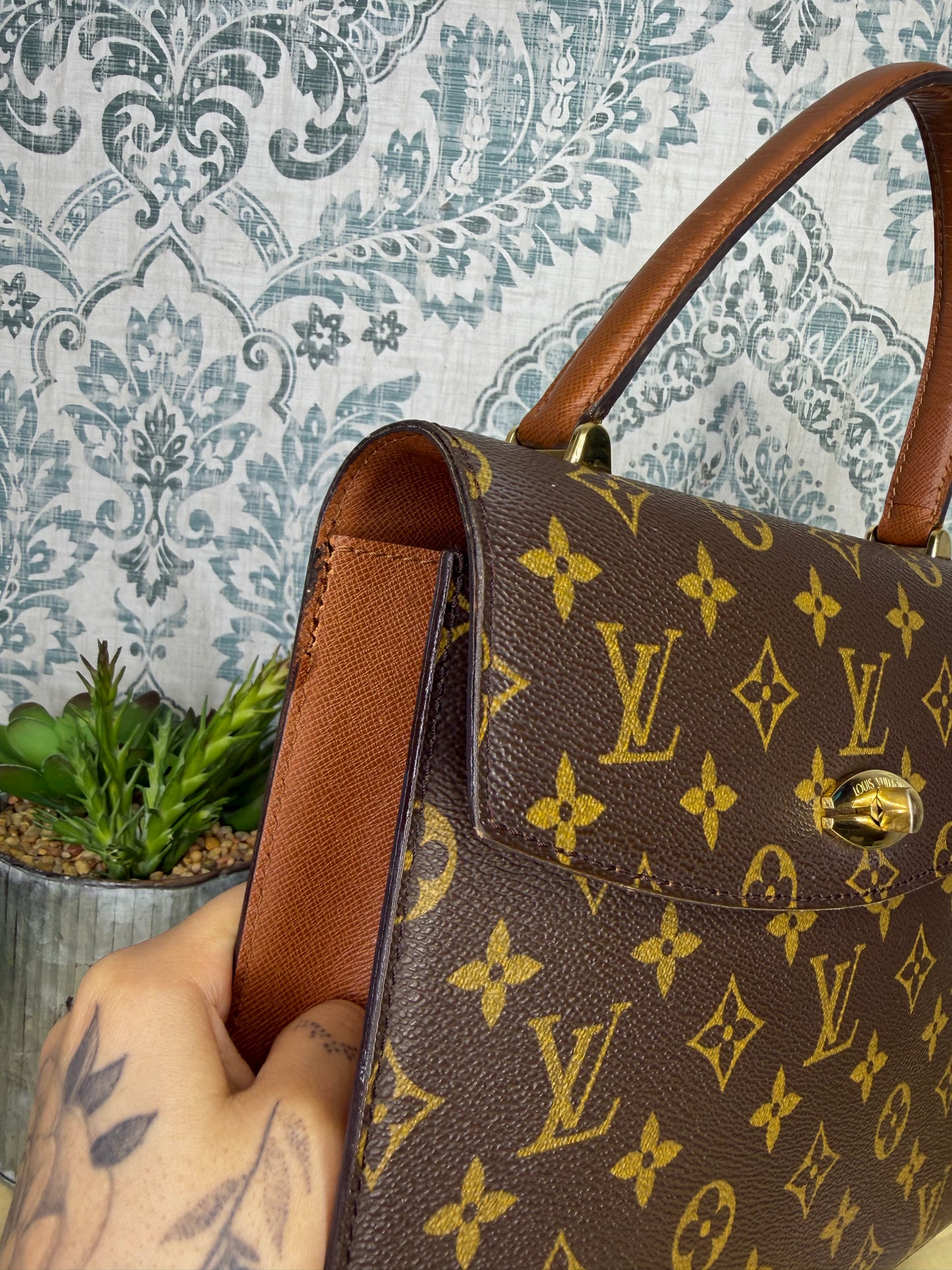 Louis Vuitton Malesherbes Vintage Handbag
