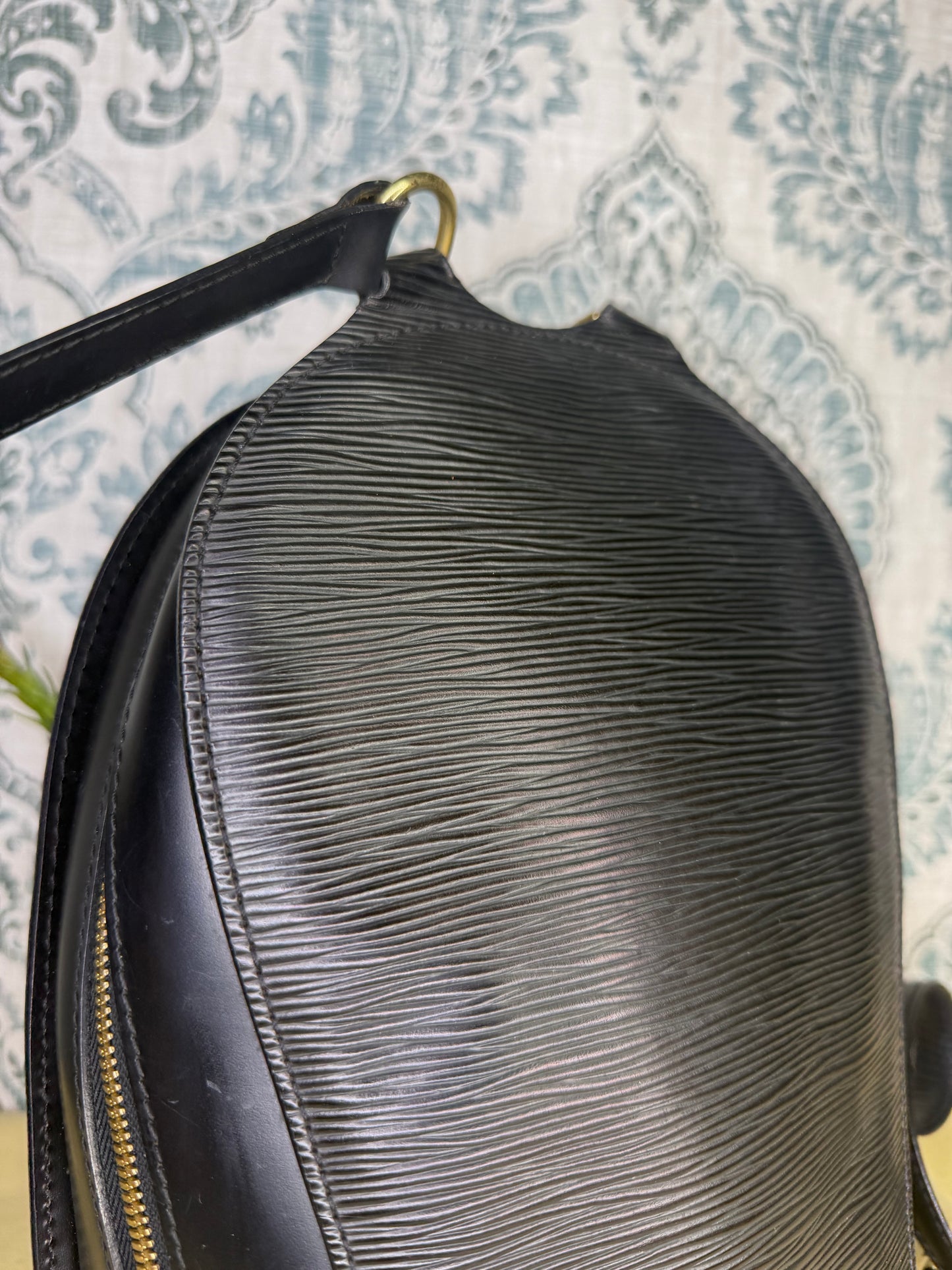 Louis Vuitton Black Epi Mabillon Backpack