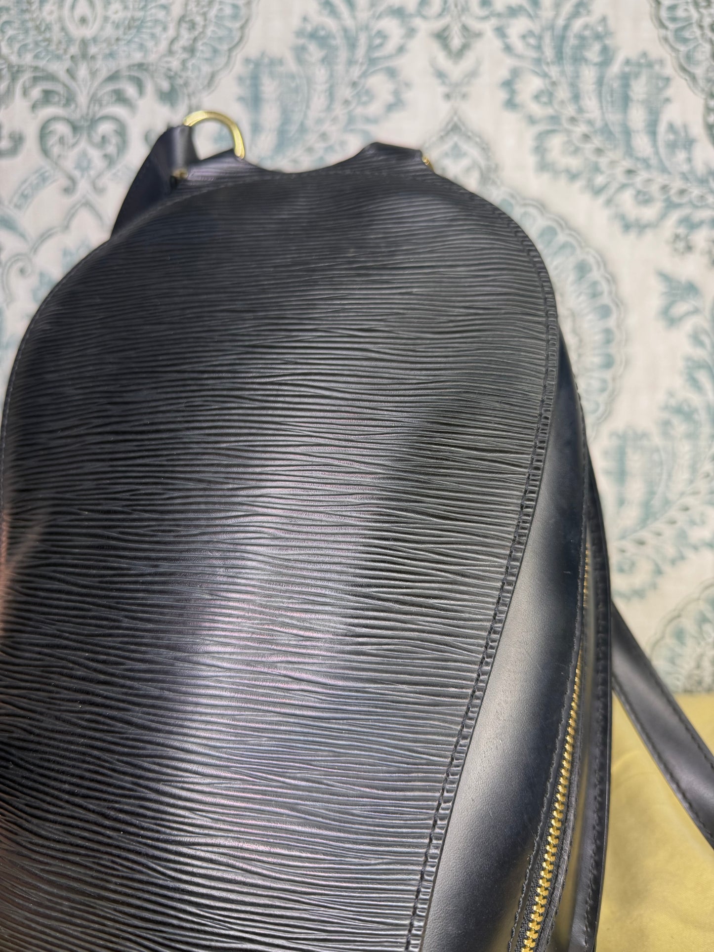 Louis Vuitton Black Epi Mabillon Backpack