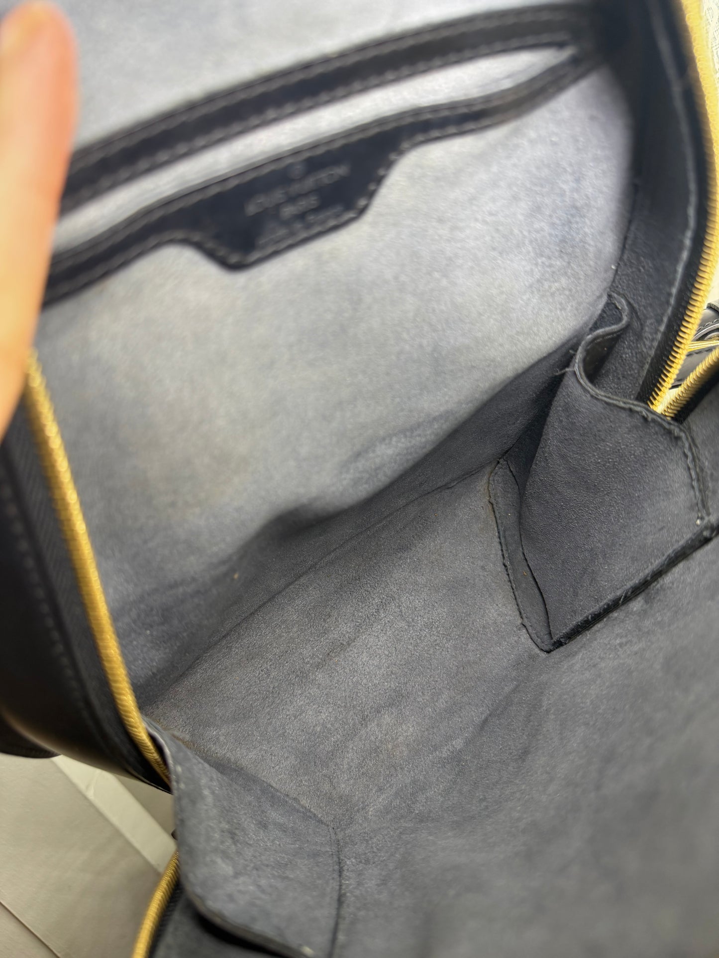 Louis Vuitton Black Epi Mabillon Backpack