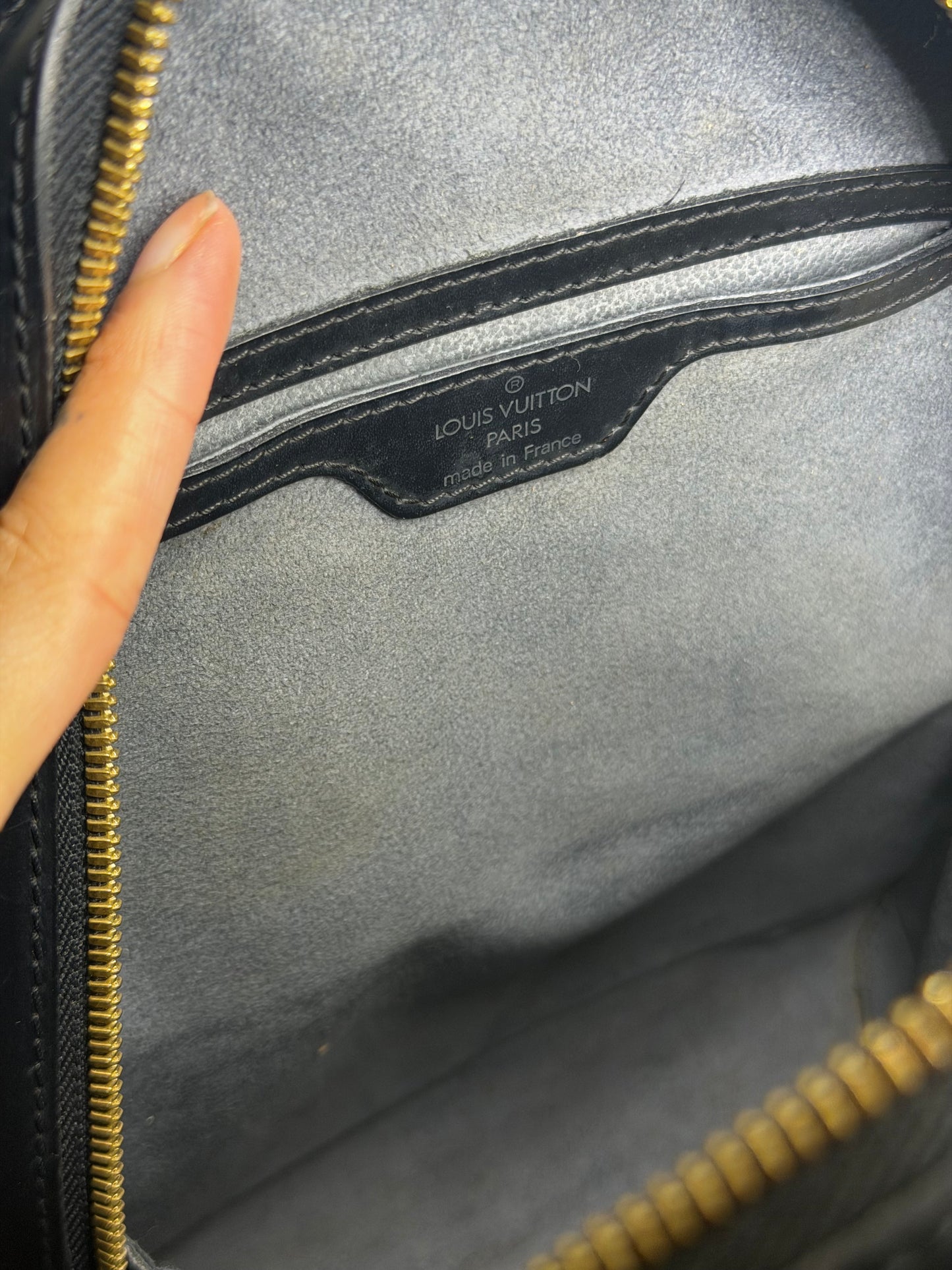 Louis Vuitton Black Epi Mabillon Backpack
