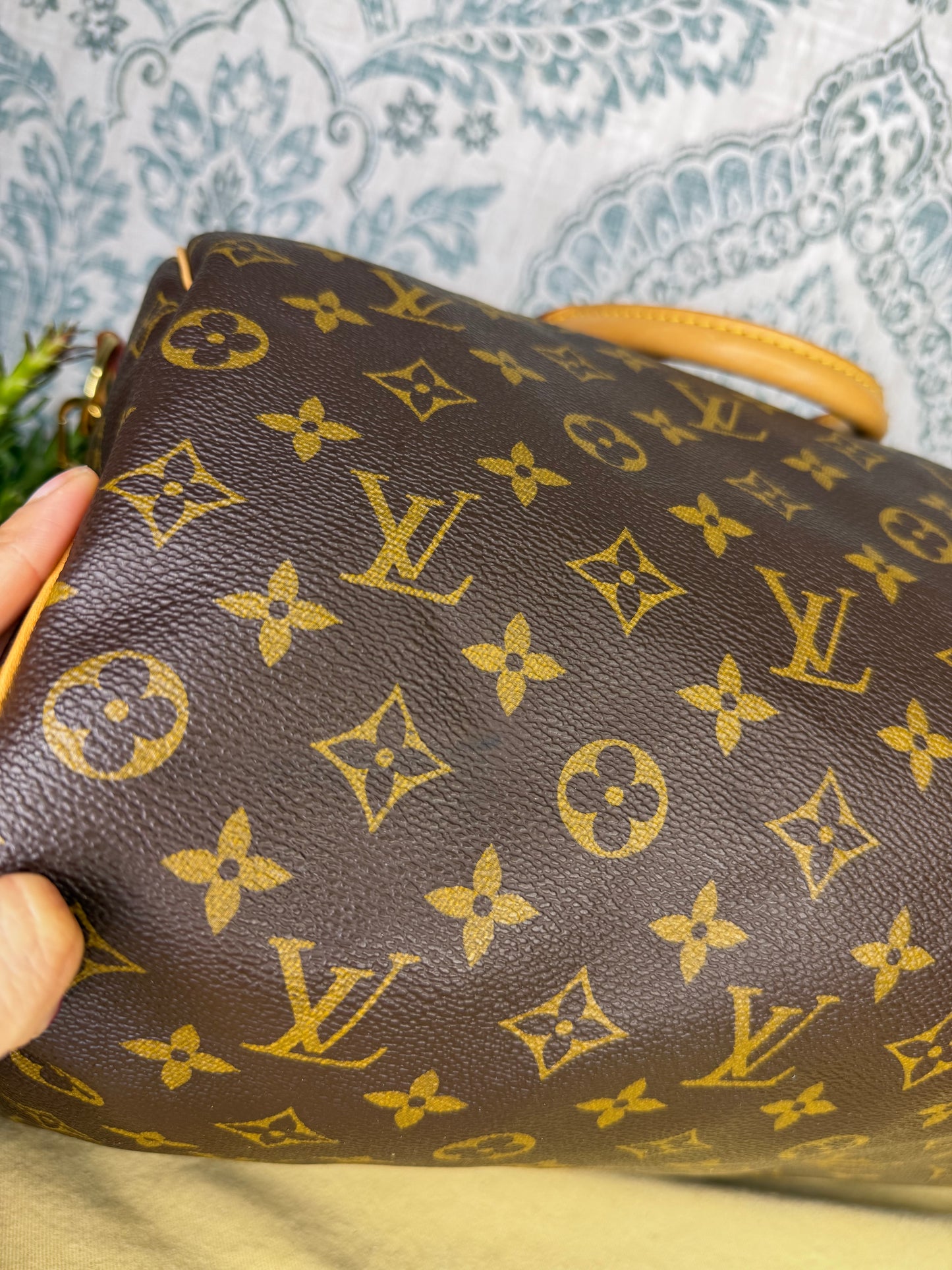 Louis Vuitton Monogram Speedy 35 Bandouliere