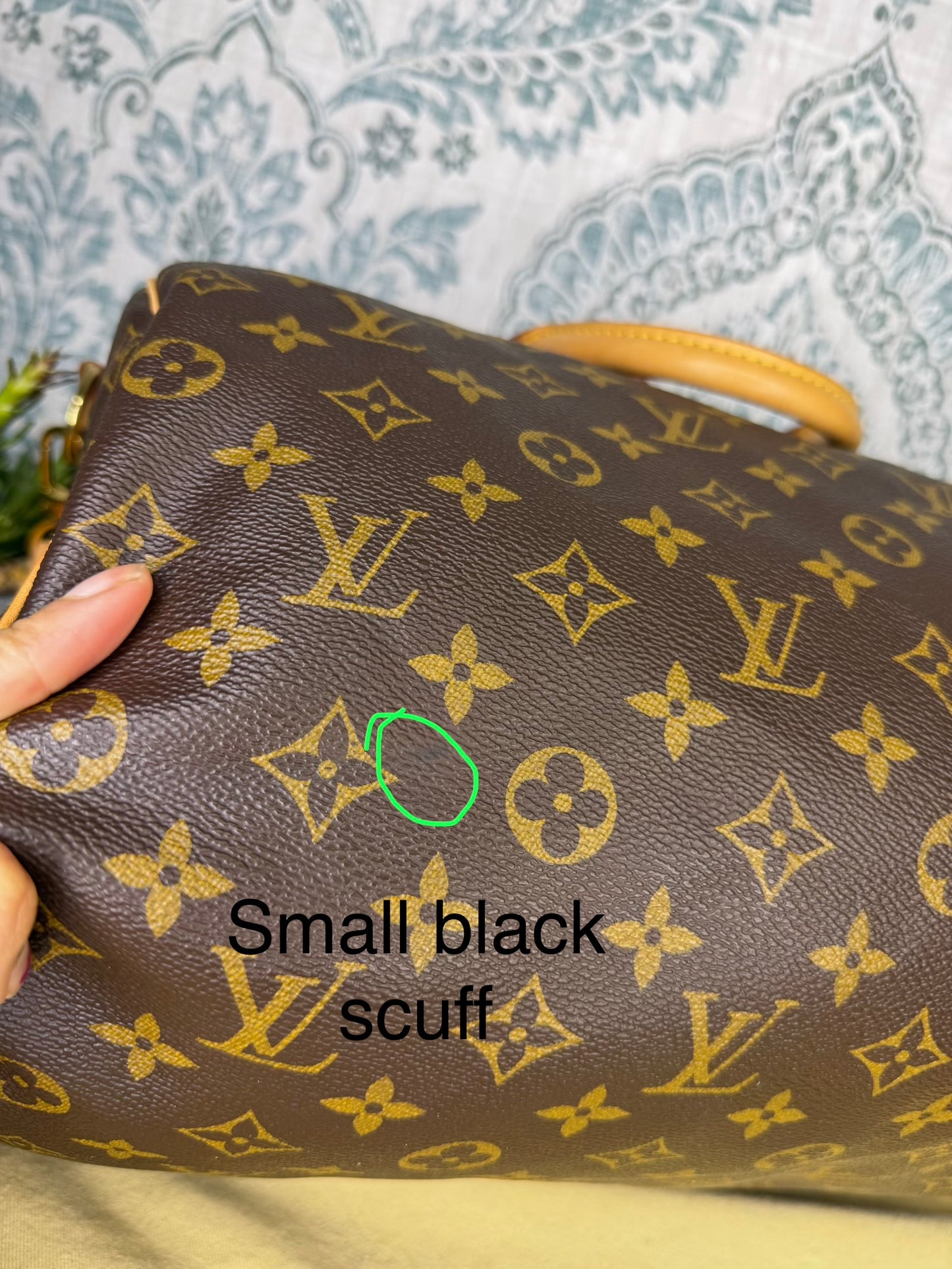 Louis Vuitton Monogram Speedy 35 Bandouliere