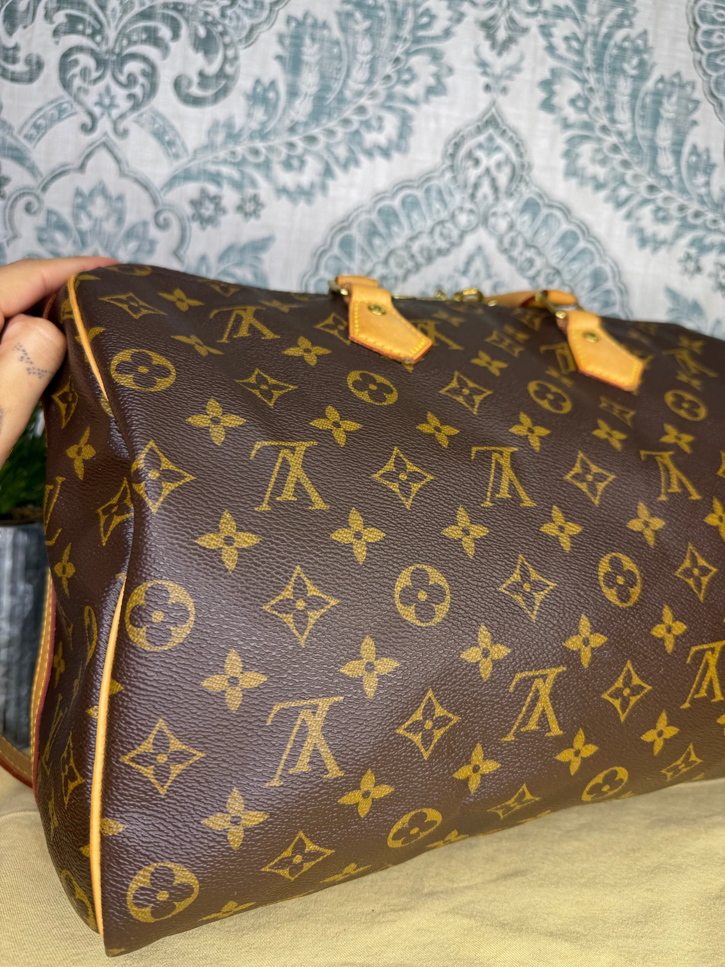 Louis Vuitton Monogram Speedy 35 Bandouliere