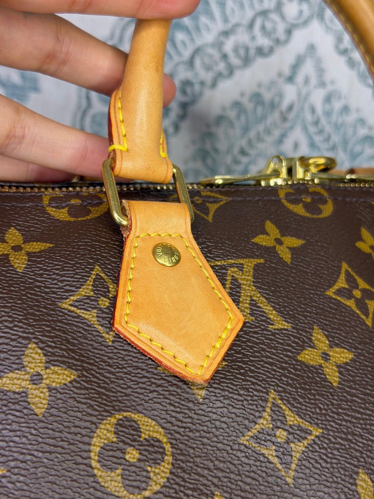 Louis Vuitton Monogram Speedy 35 Bandouliere