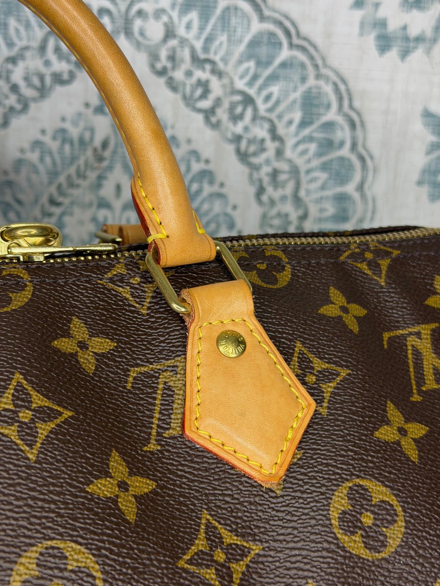 Louis Vuitton Monogram Speedy 35 Bandouliere