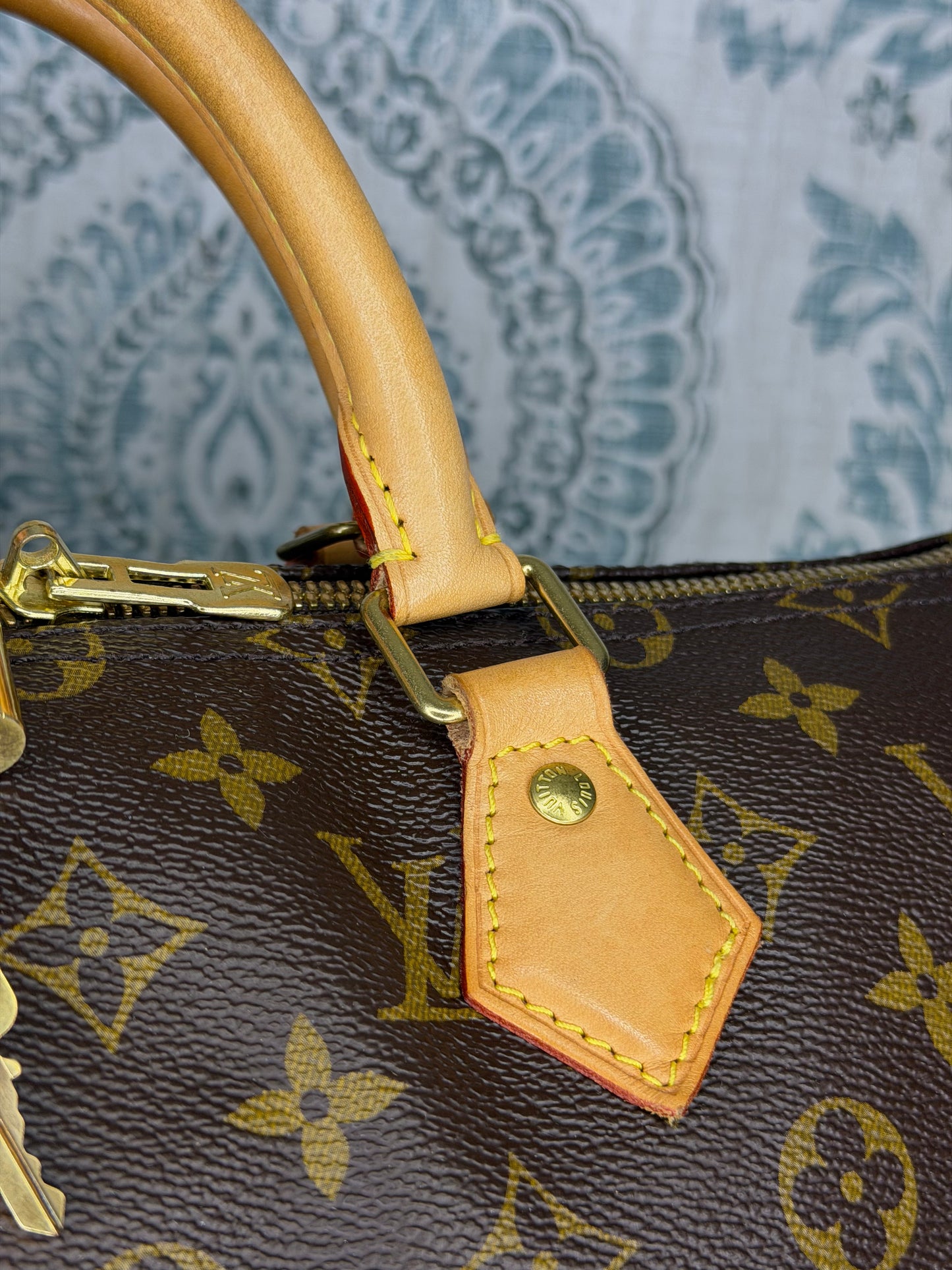 Louis Vuitton Monogram Speedy 35 Bandouliere