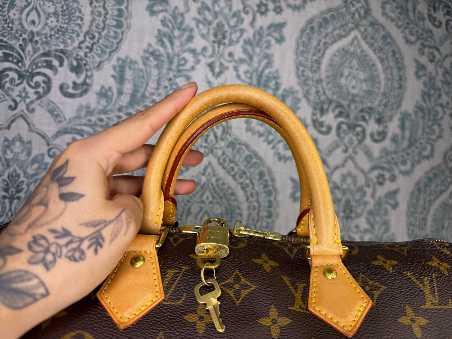 Louis Vuitton Monogram Speedy 35 Bandouliere