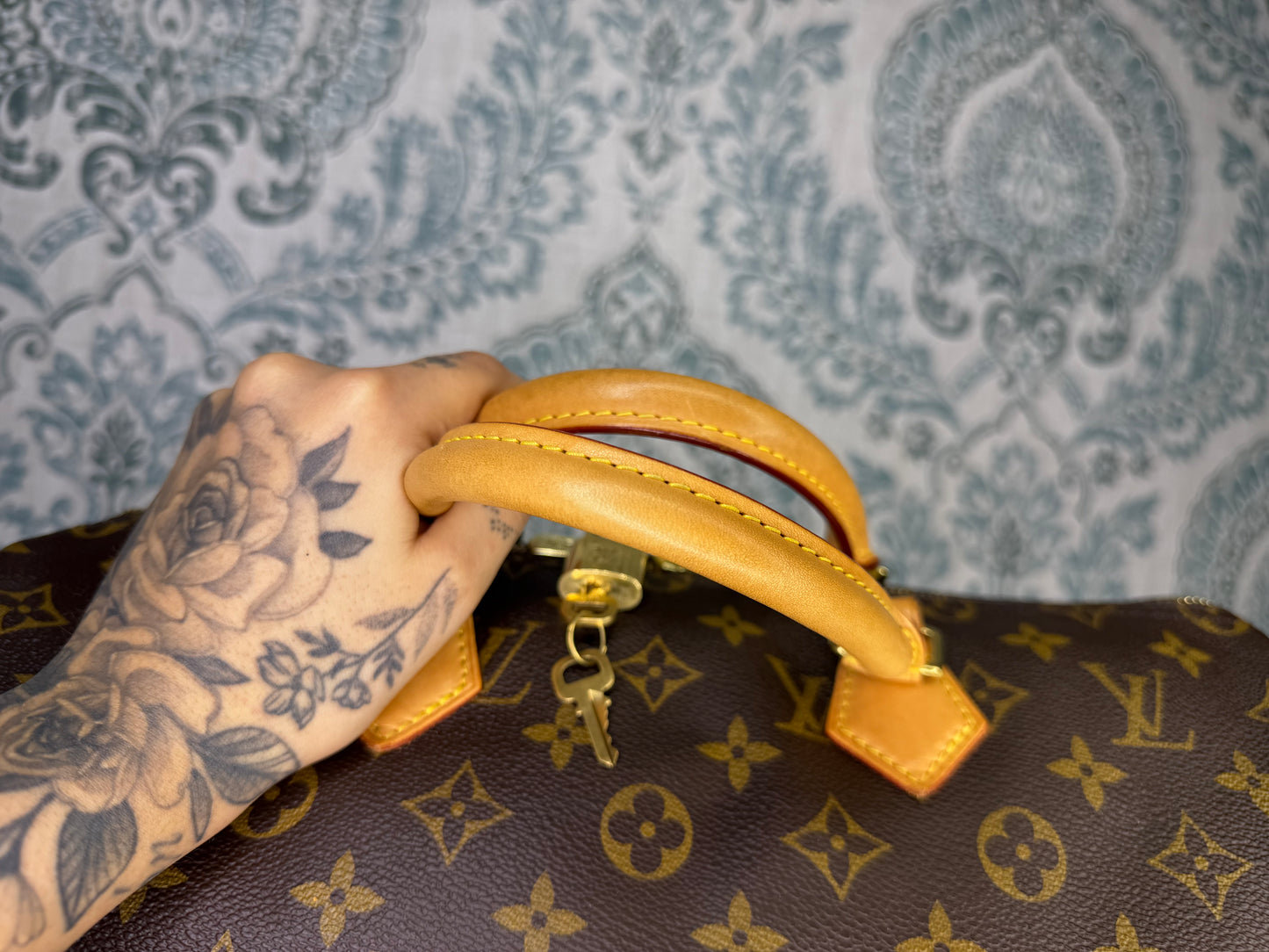 Louis Vuitton Monogram Speedy 35 Bandouliere