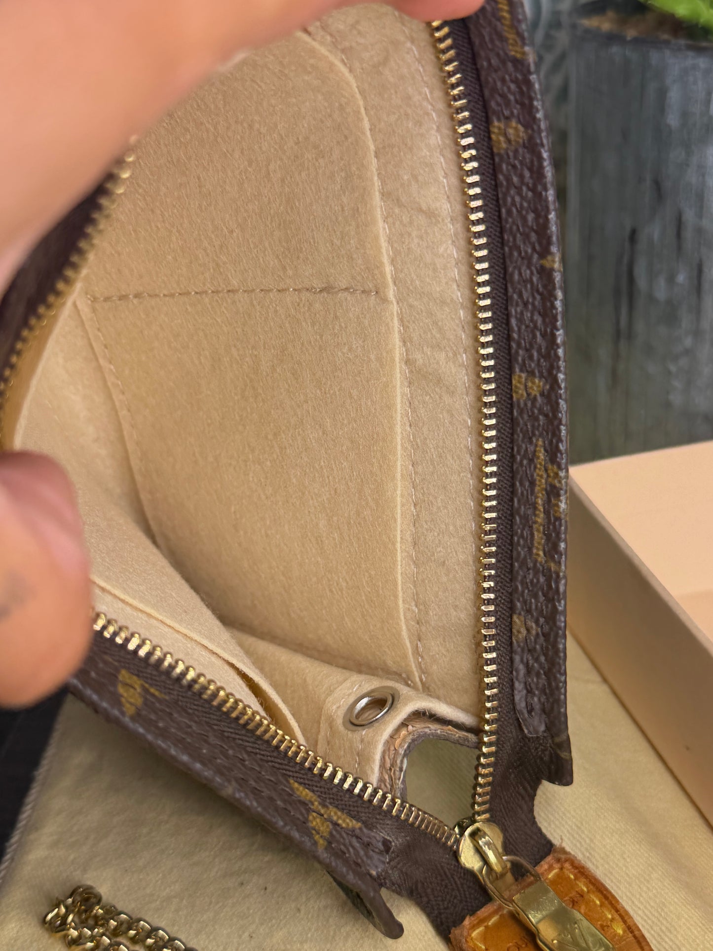 Louis Vuitton Monogram Bucket PM Pochette #1