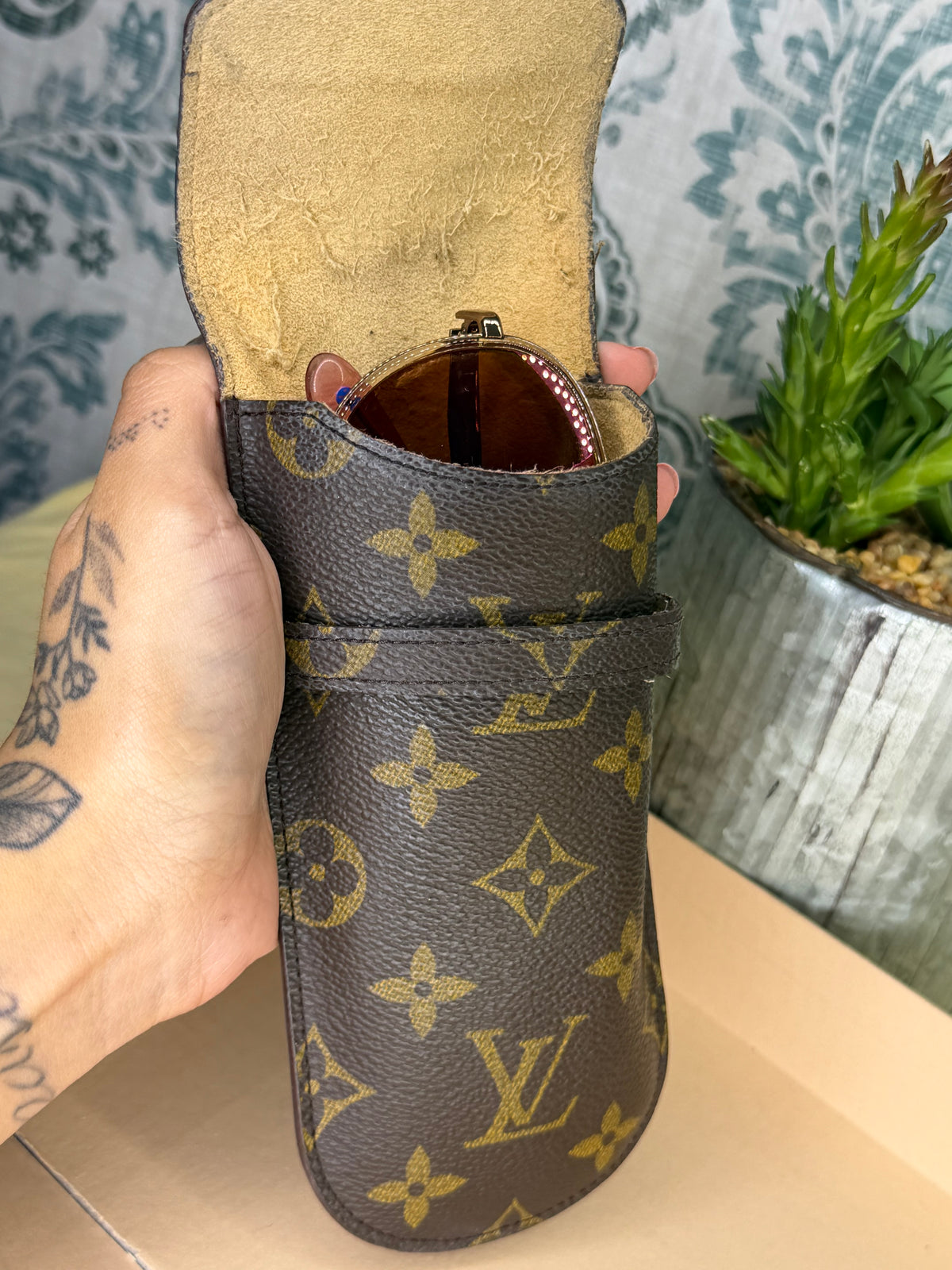 Louis Vuitton Etui Lunette Rabat Glasses Case #3