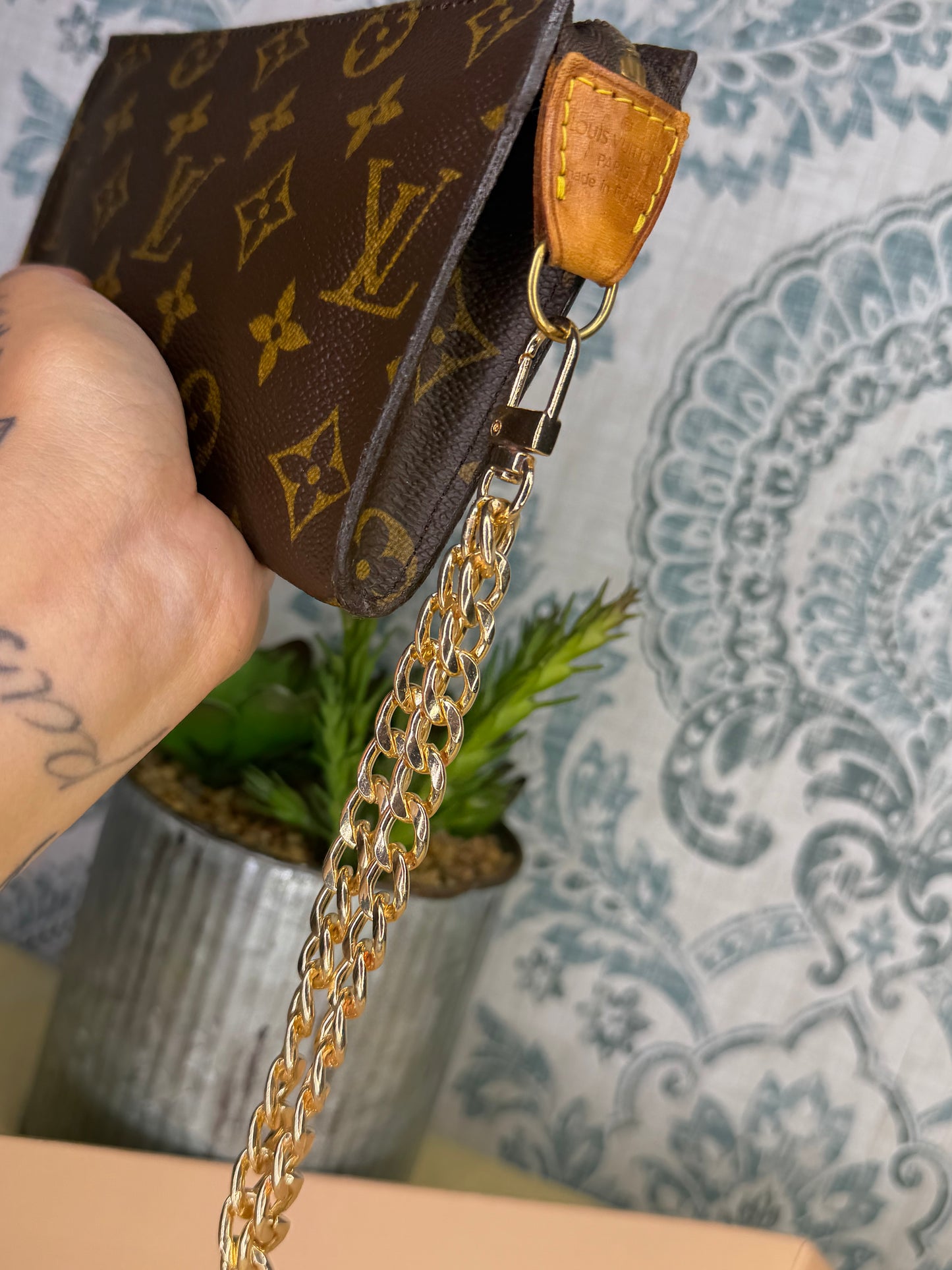 Louis Vuitton Monogram Bucket GM Pochette #3