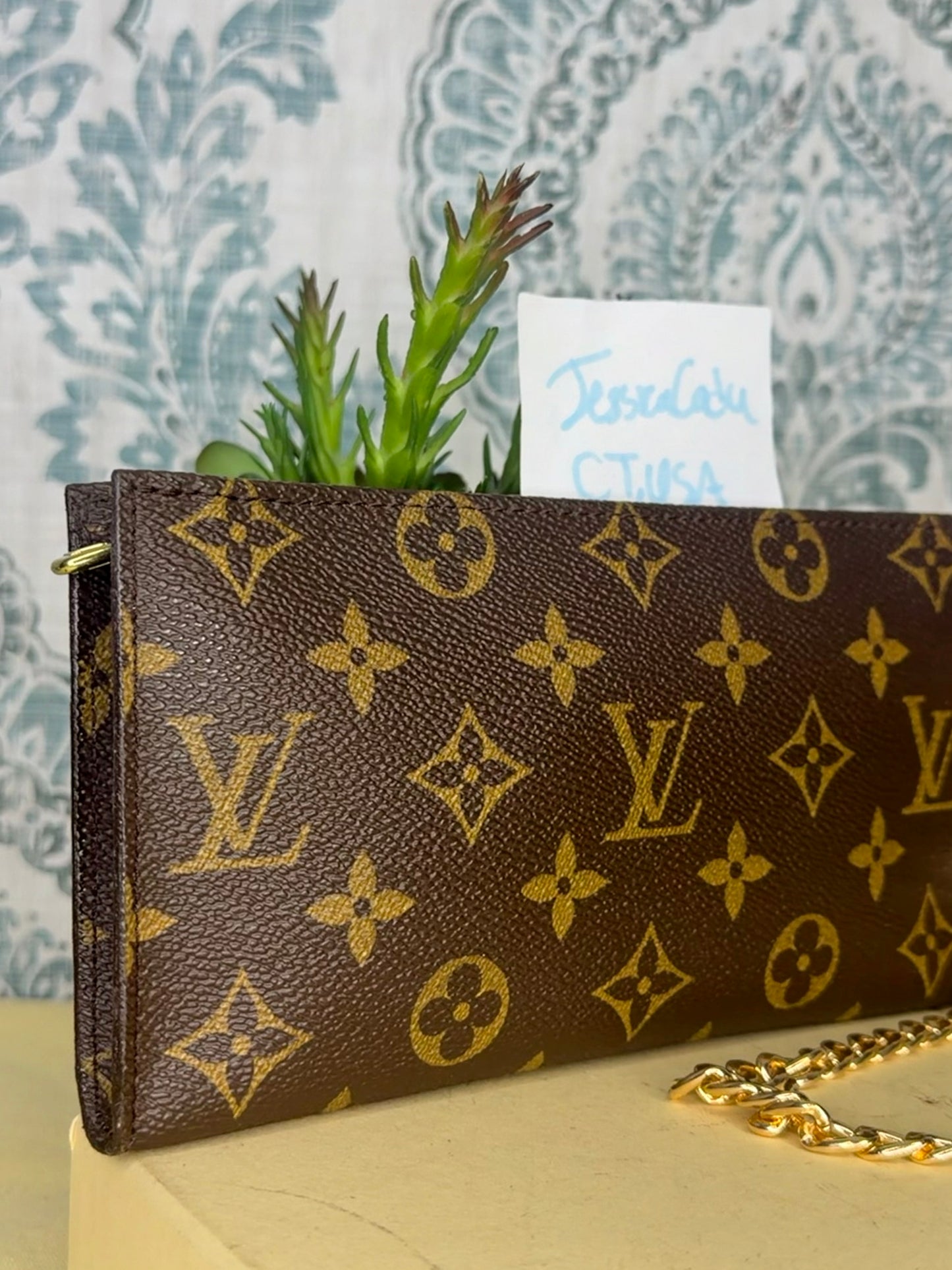 Louis Vuitton Monogram Bucket GM Pochette #1A