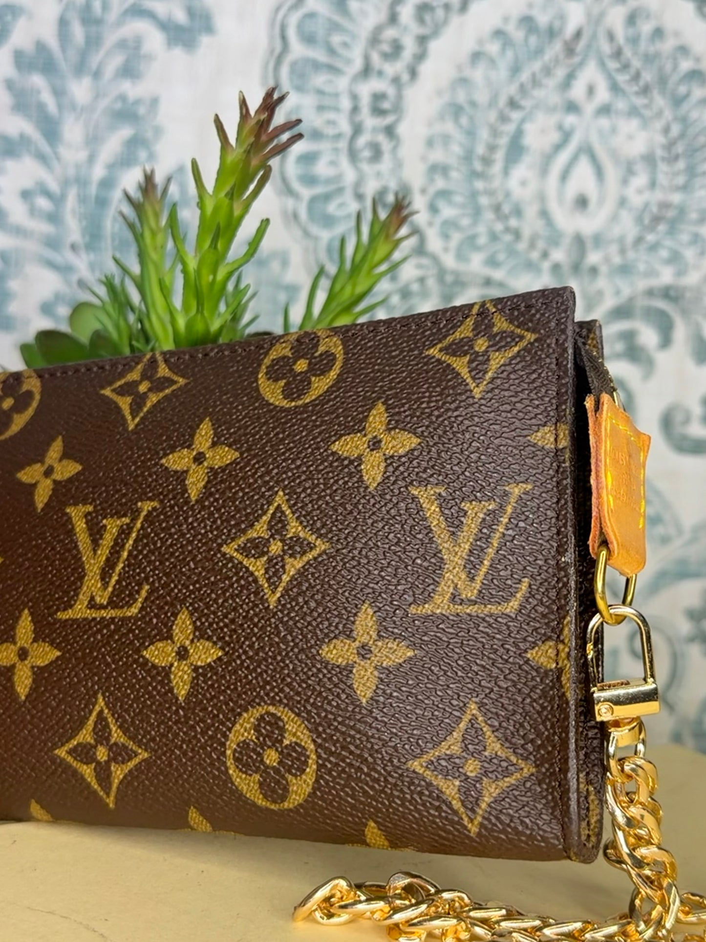 Louis Vuitton Monogram Bucket GM Pochette #1A