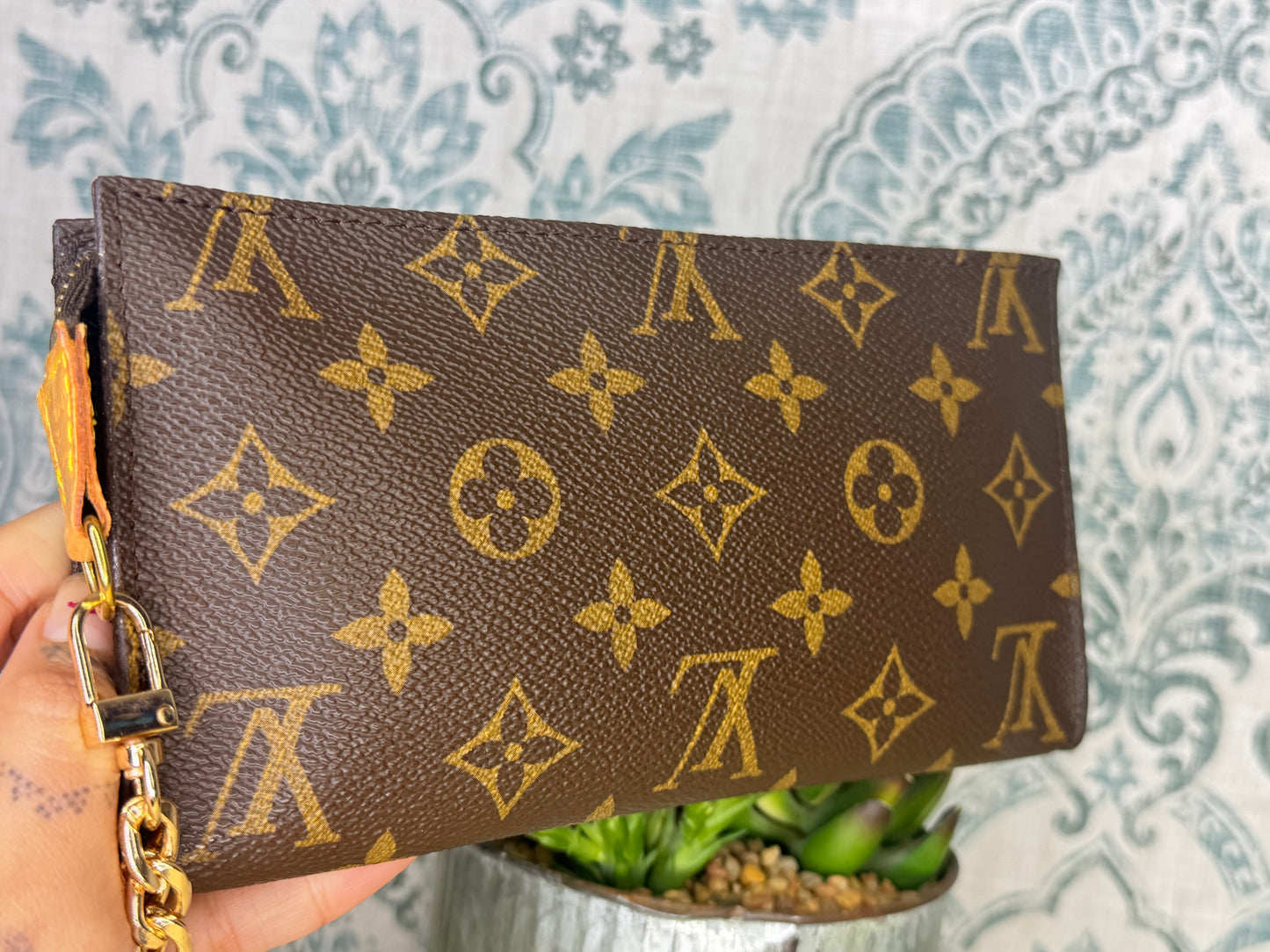 Louis Vuitton Monogram Bucket GM Pochette #1A