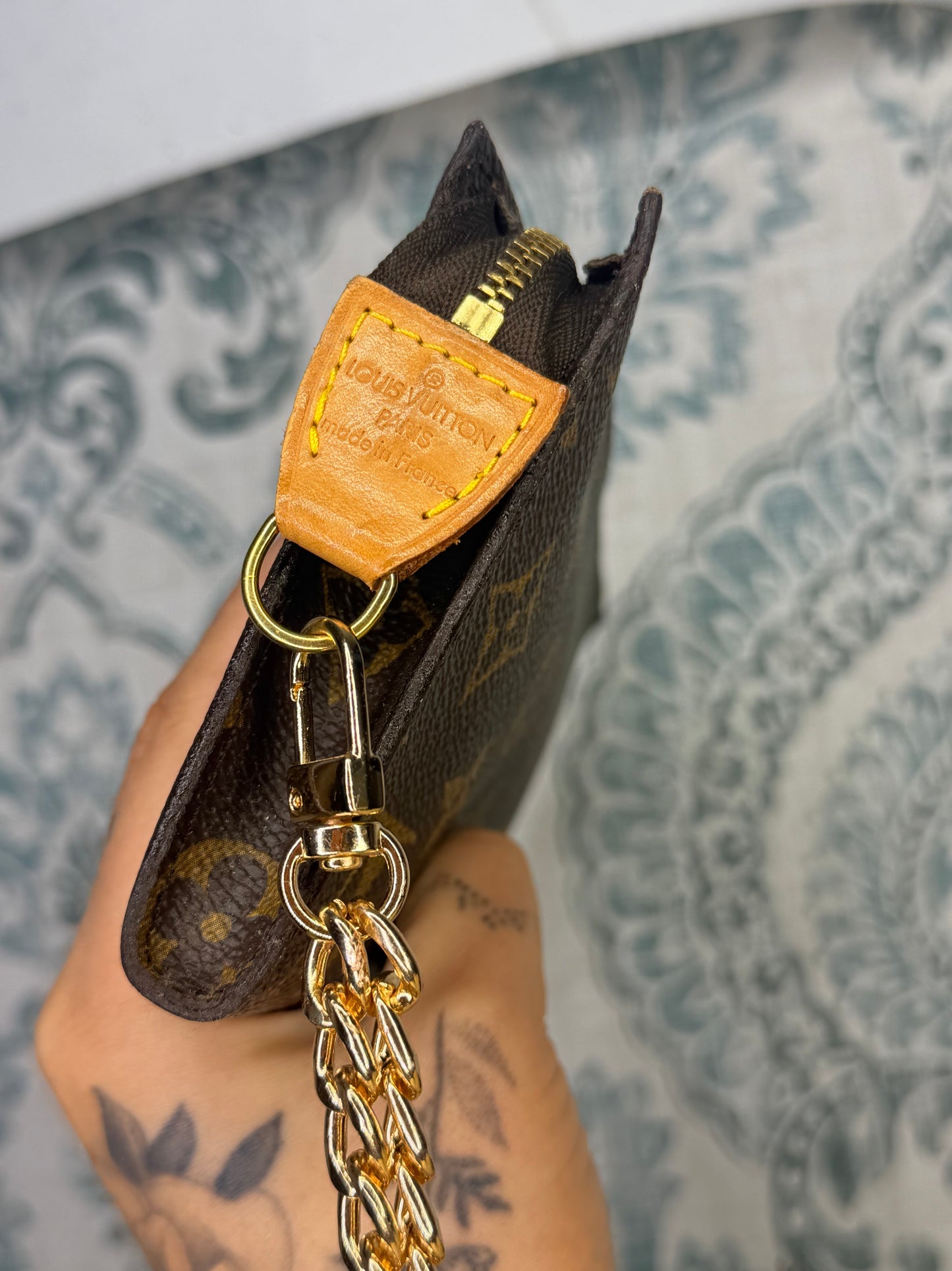 Louis Vuitton Monogram Bucket GM Pochette #1A
