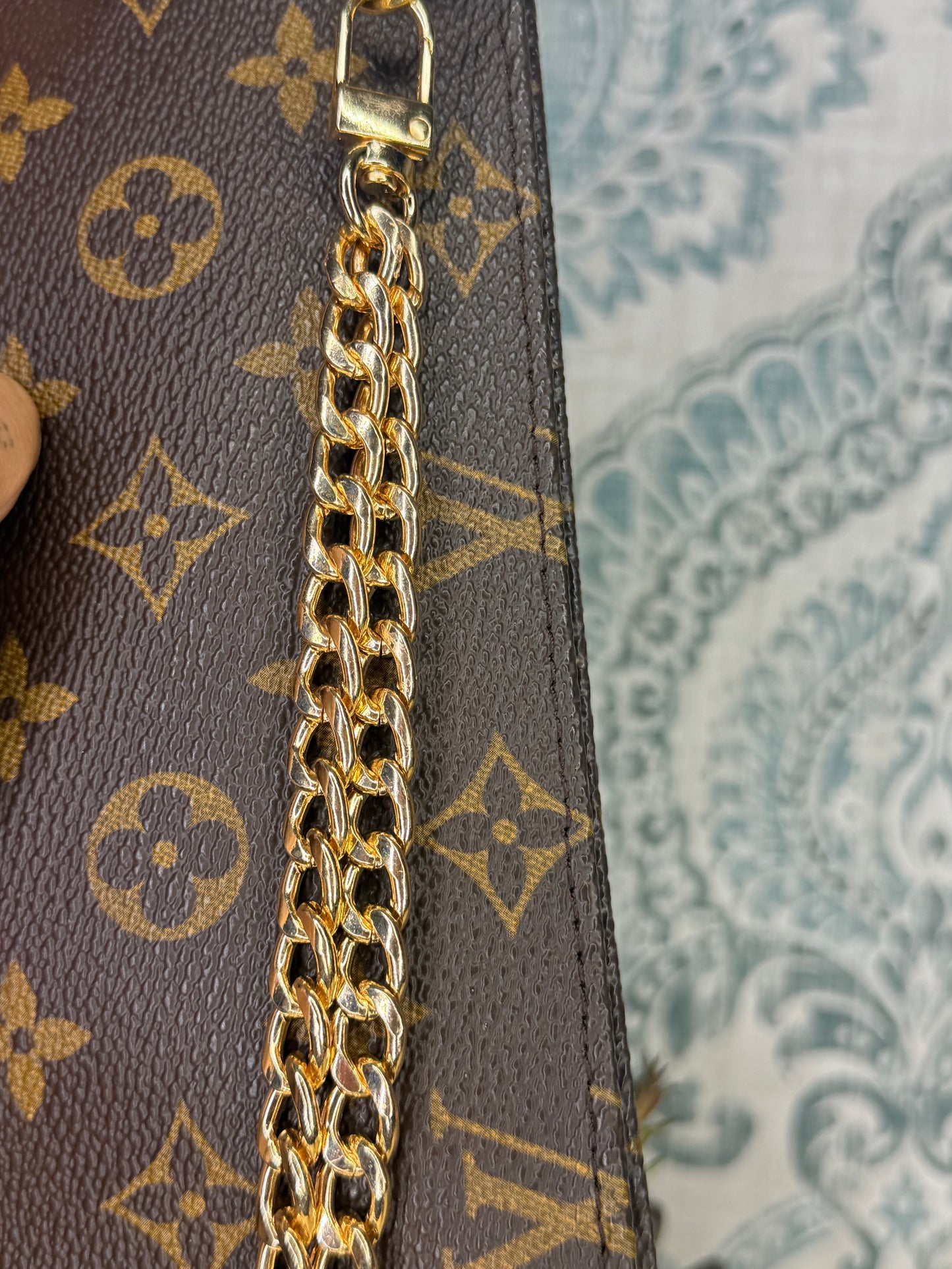 Louis Vuitton Monogram Bucket GM Pochette #1A