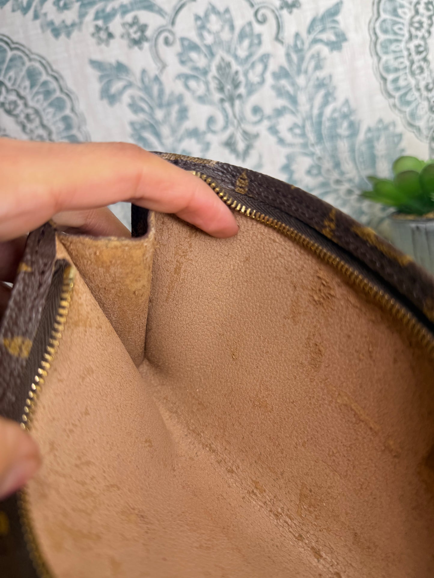 Louis Vuitton Monogram Bucket GM Pochette #1A