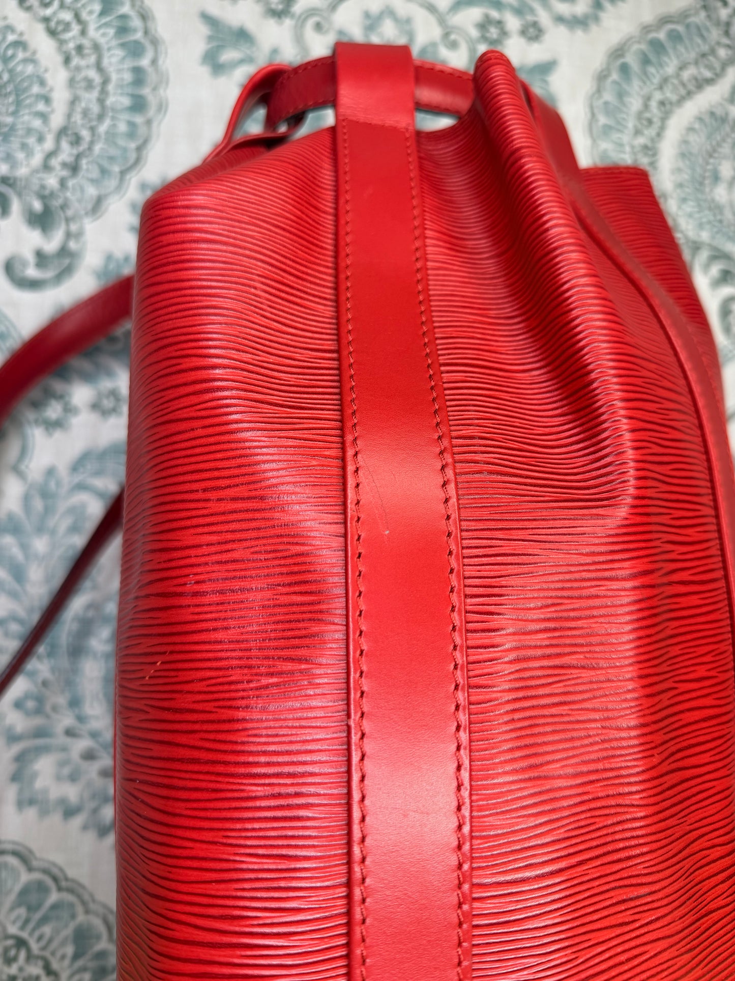Louis Vuitton Epi Randonnee PM Red