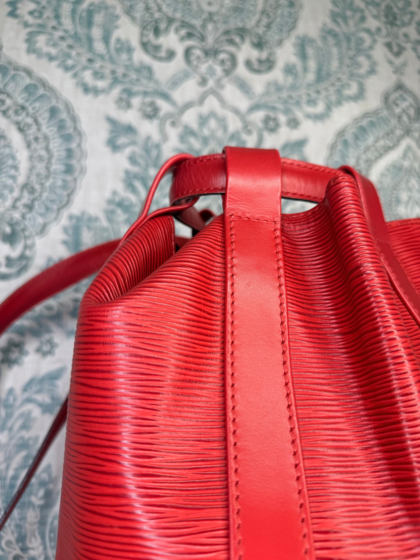 Louis Vuitton Epi Randonnee PM Red