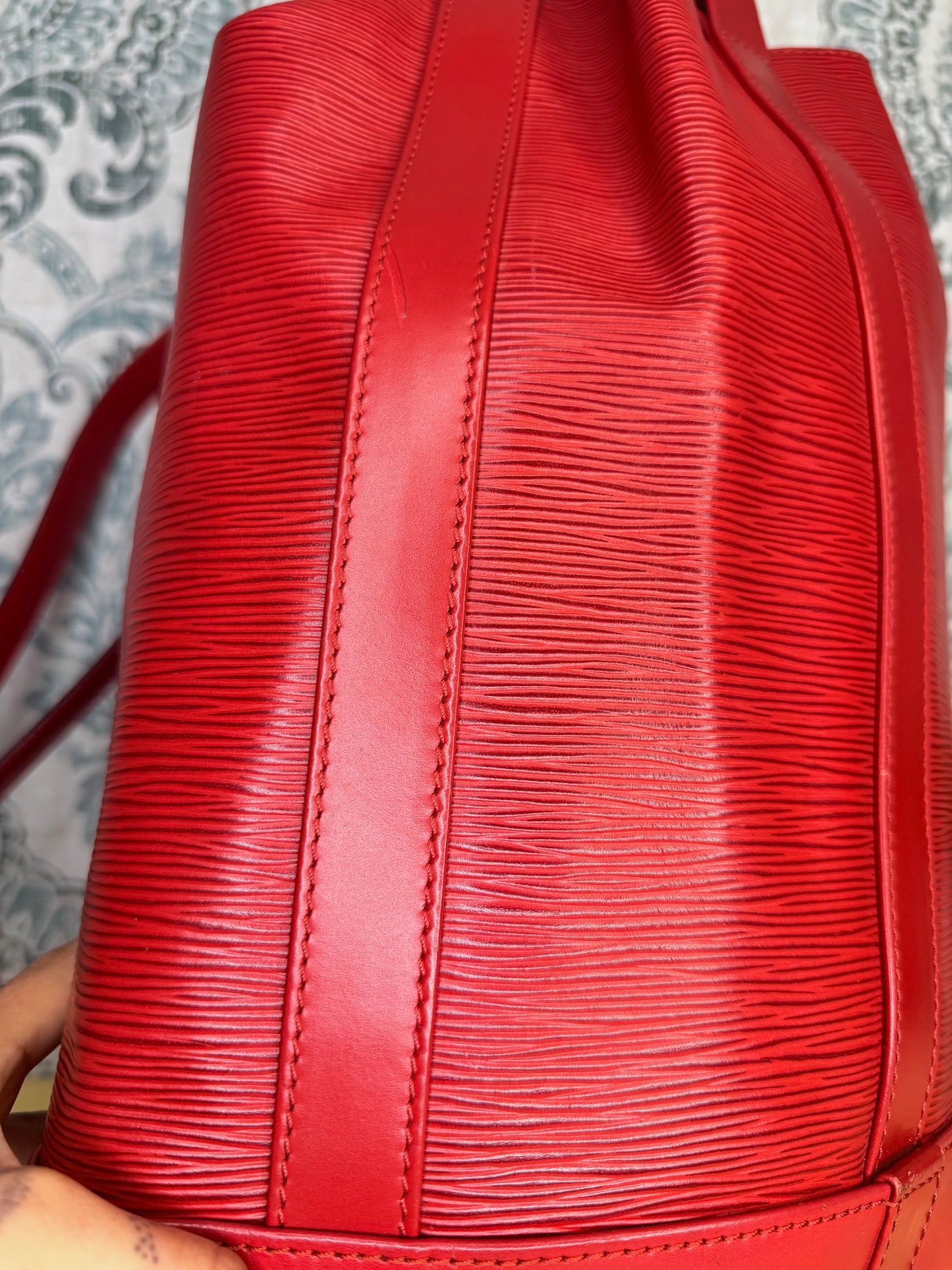 Louis Vuitton Epi Randonnee PM Red