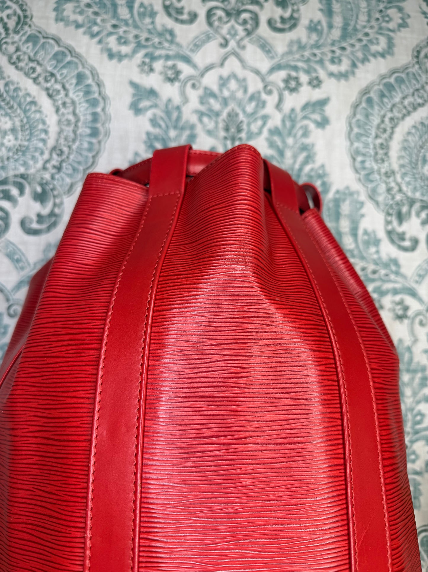 Louis Vuitton Epi Randonnee PM Red