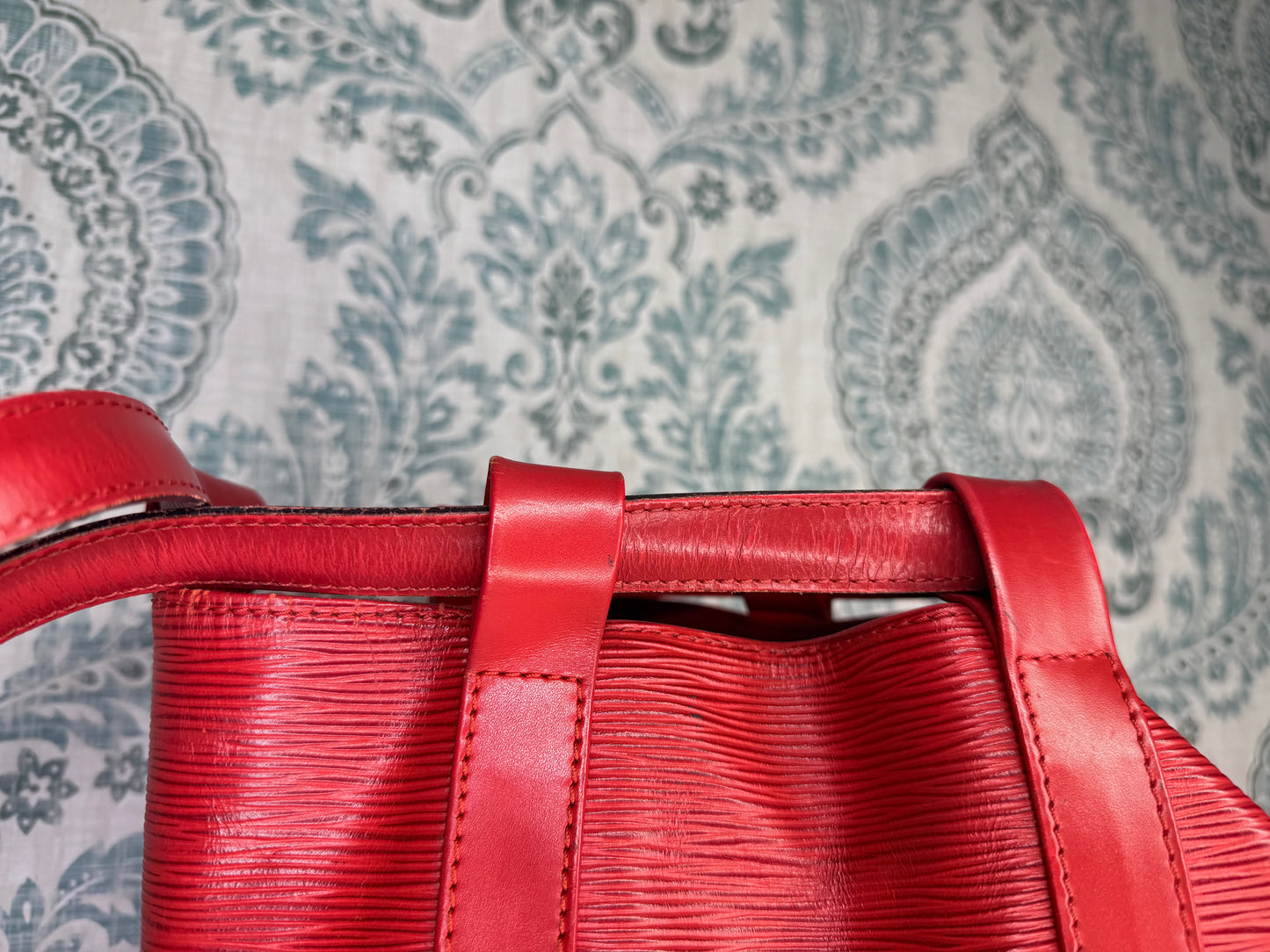 Louis Vuitton Epi Randonnee PM Red