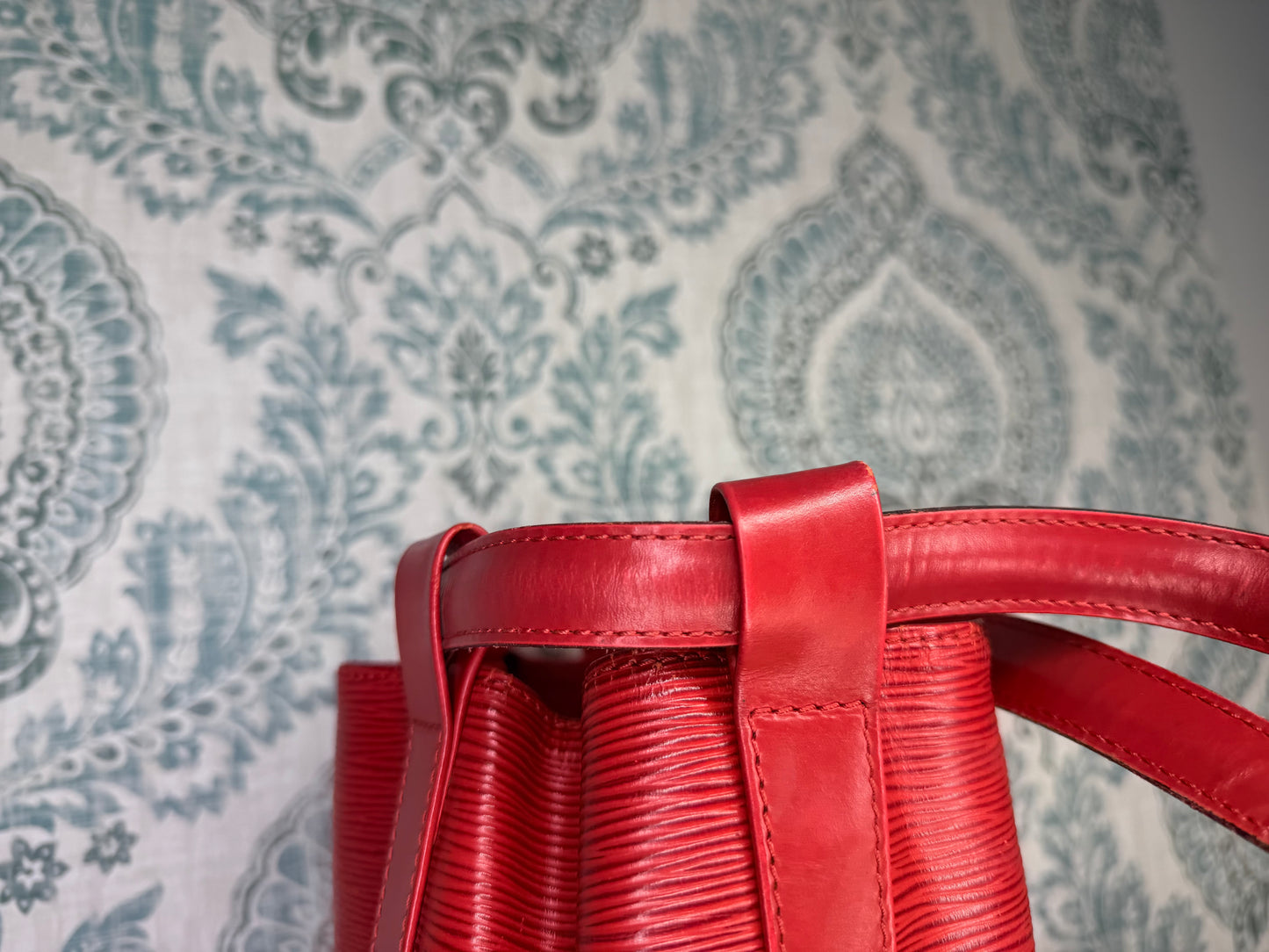 Louis Vuitton Epi Randonnee PM Red