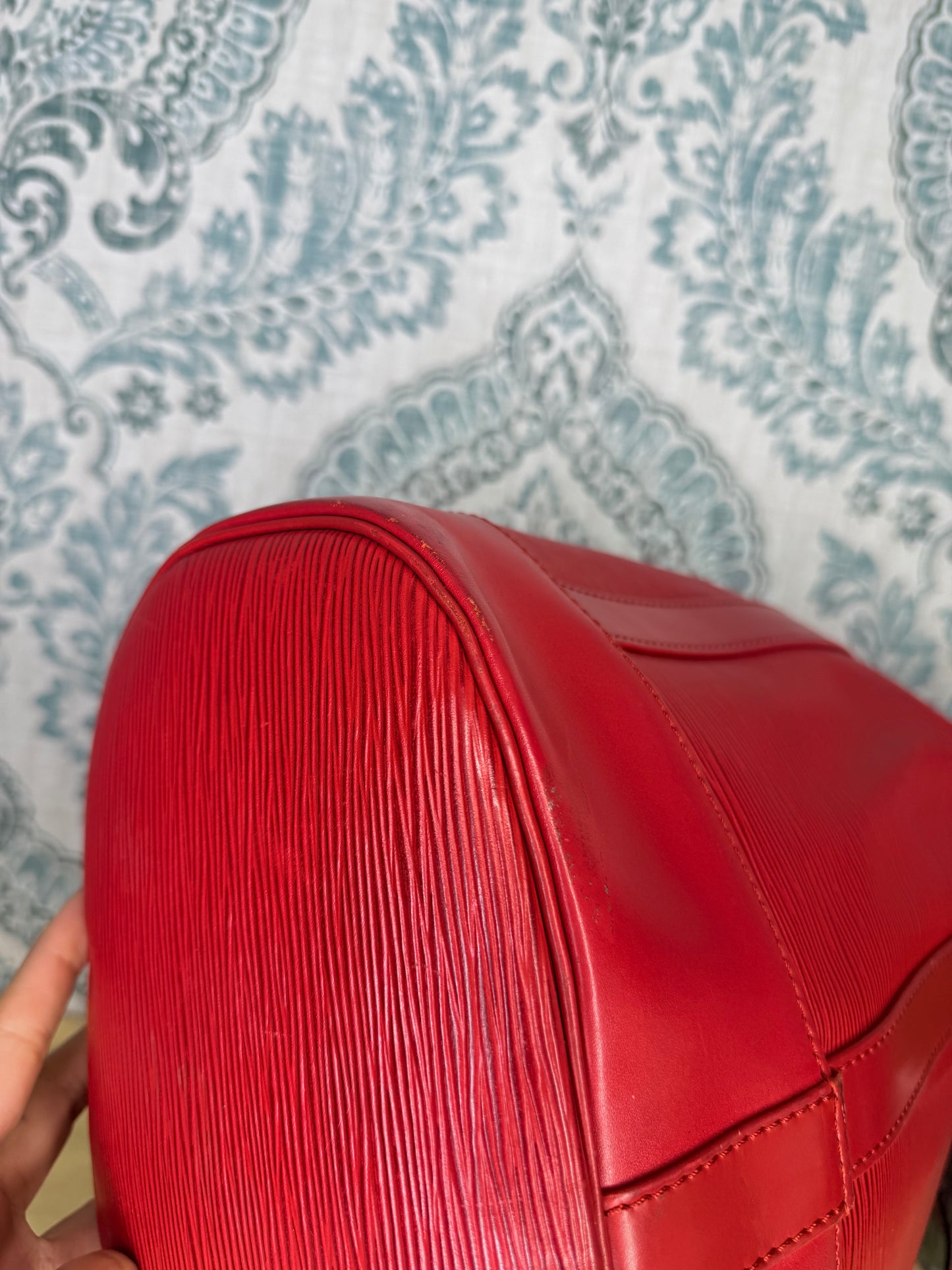 Louis Vuitton Epi Randonnee PM Red