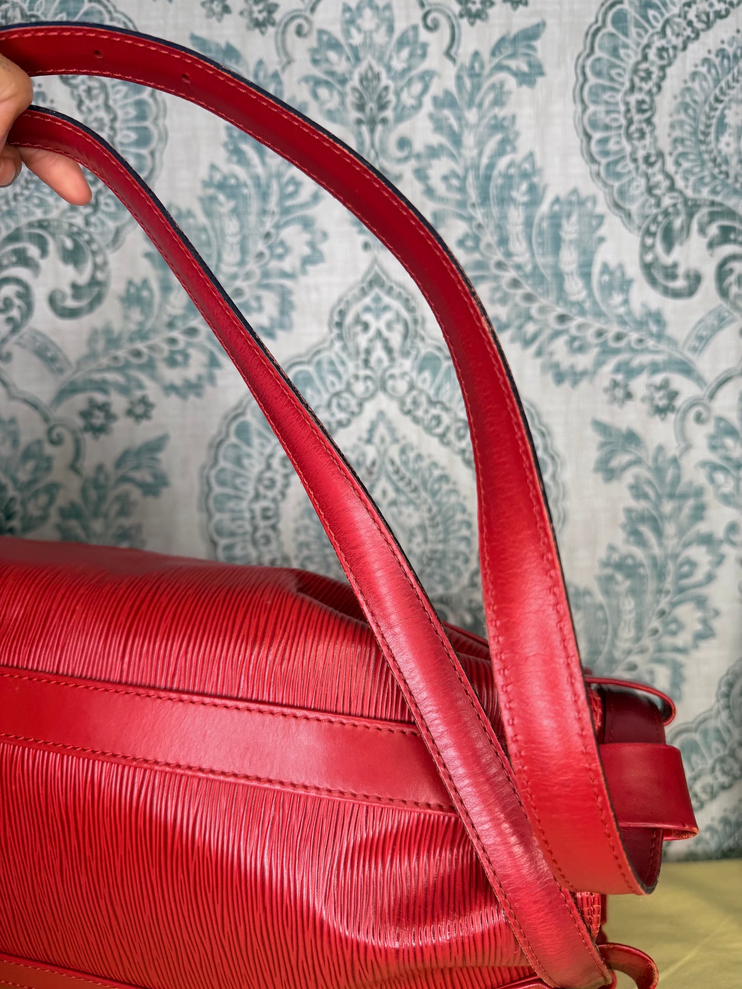 Louis Vuitton Epi Randonnee PM Red