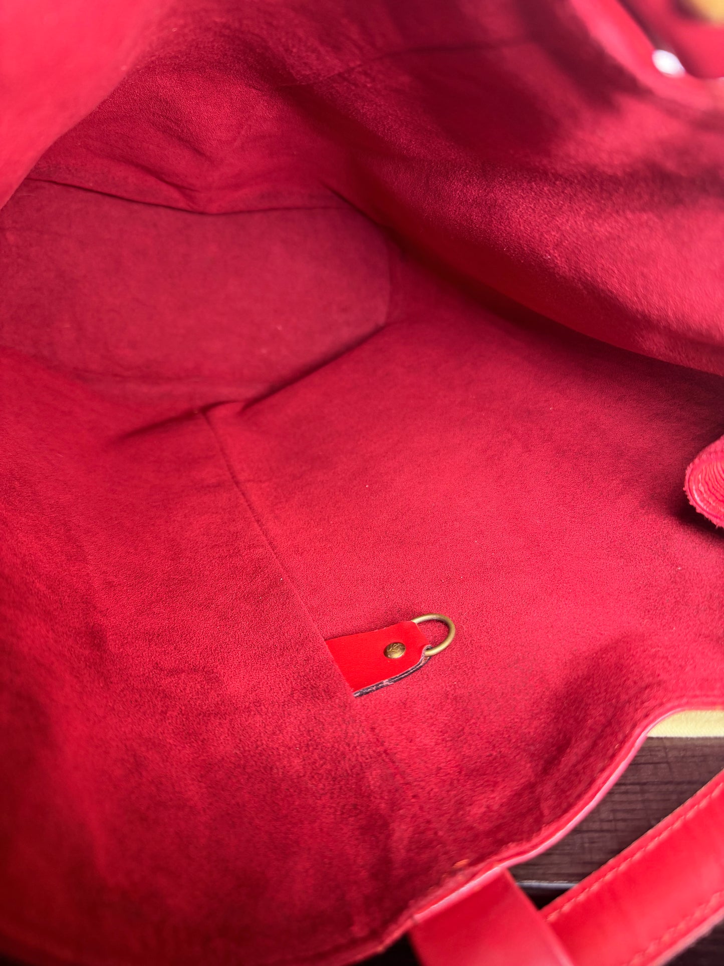 Louis Vuitton Epi Randonnee PM Red