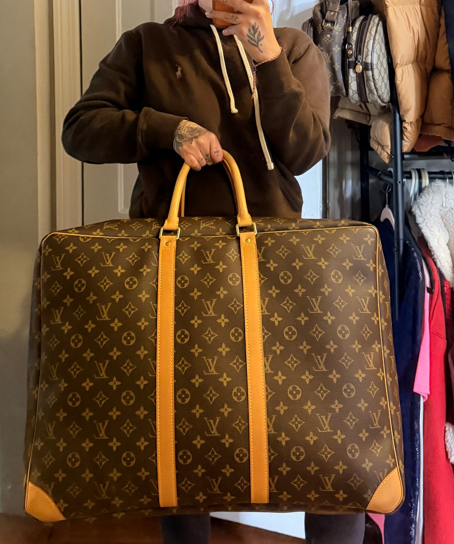 Louis Vuitton Sirius 55 Soft Suit Case