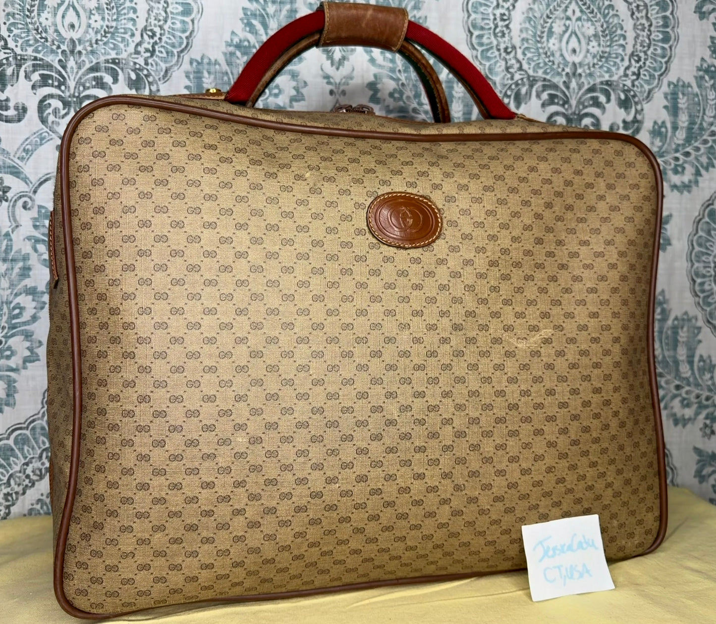 Micro Gucci Sherry Line Luggage Bag