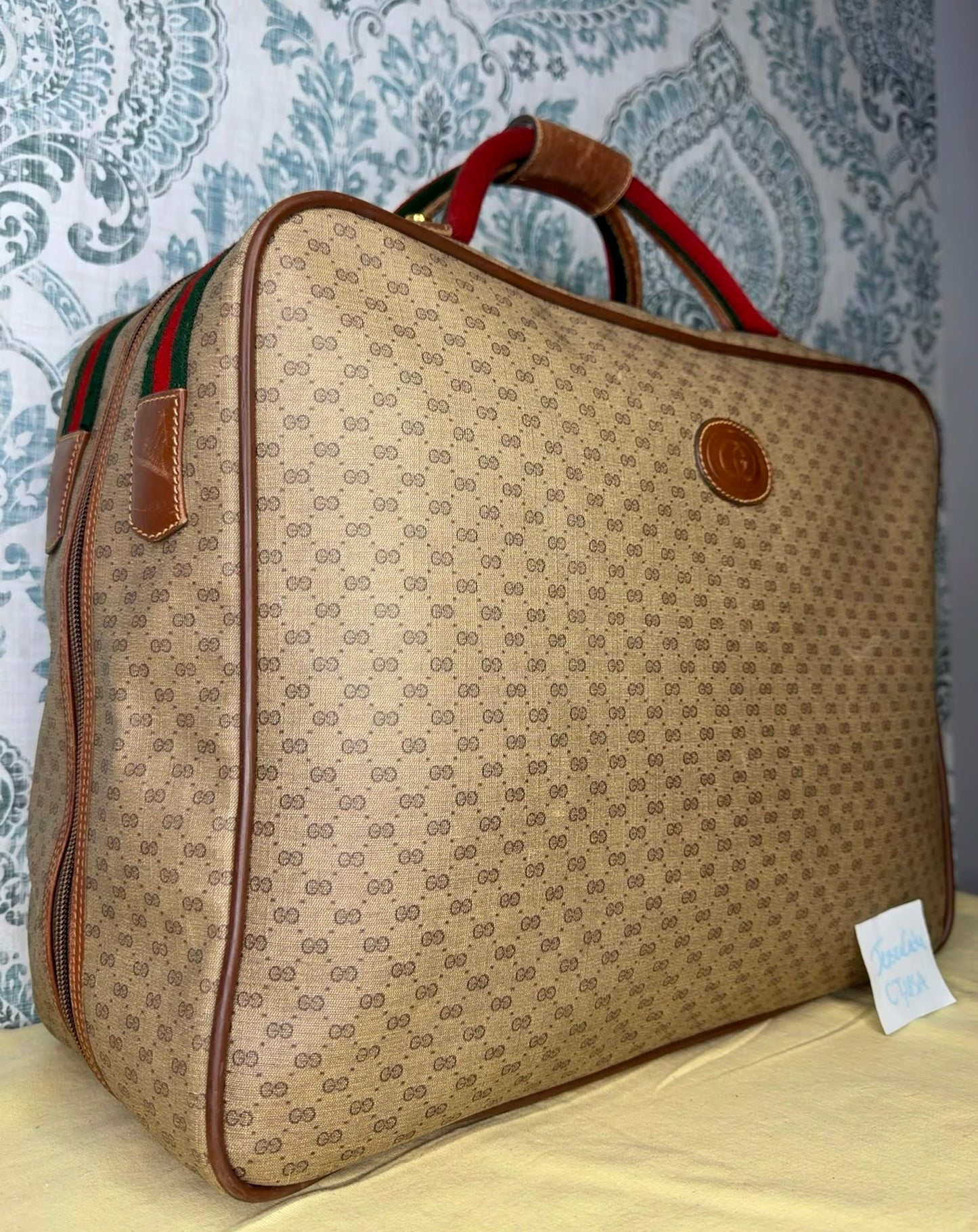 Micro Gucci Sherry Line Luggage Bag