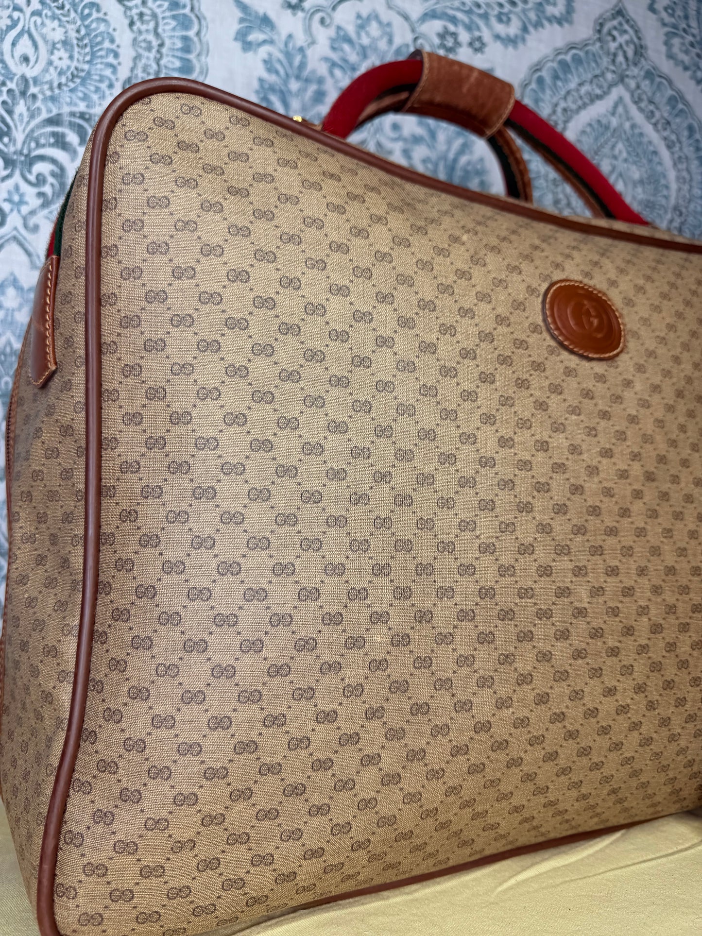 Micro Gucci Sherry Line Luggage Bag