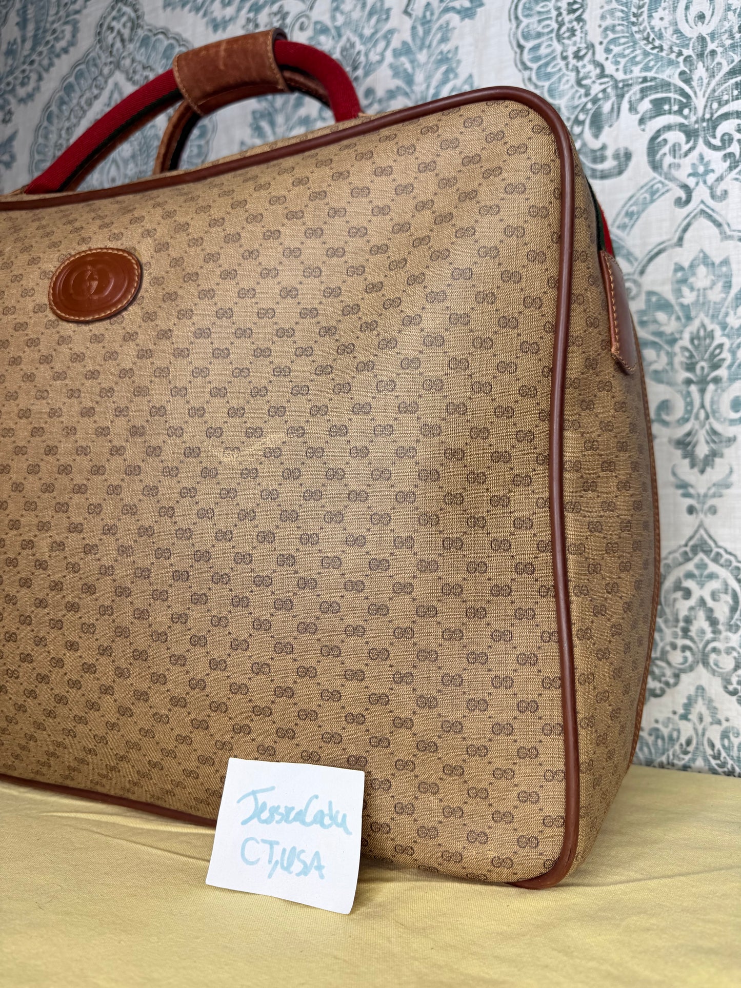 Micro Gucci Sherry Line Luggage Bag
