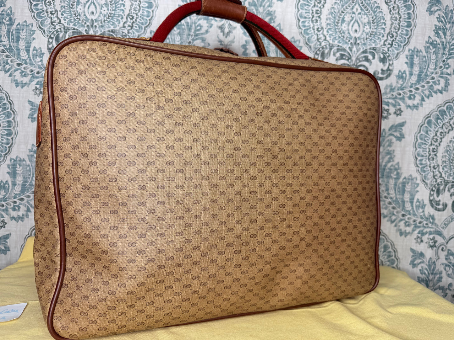 Micro Gucci Sherry Line Luggage Bag