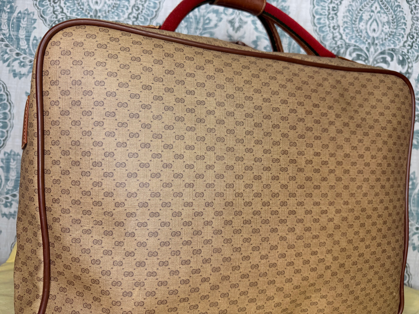 Micro Gucci Sherry Line Luggage Bag