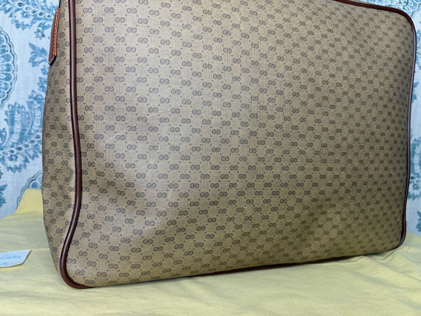 Micro Gucci Sherry Line Luggage Bag