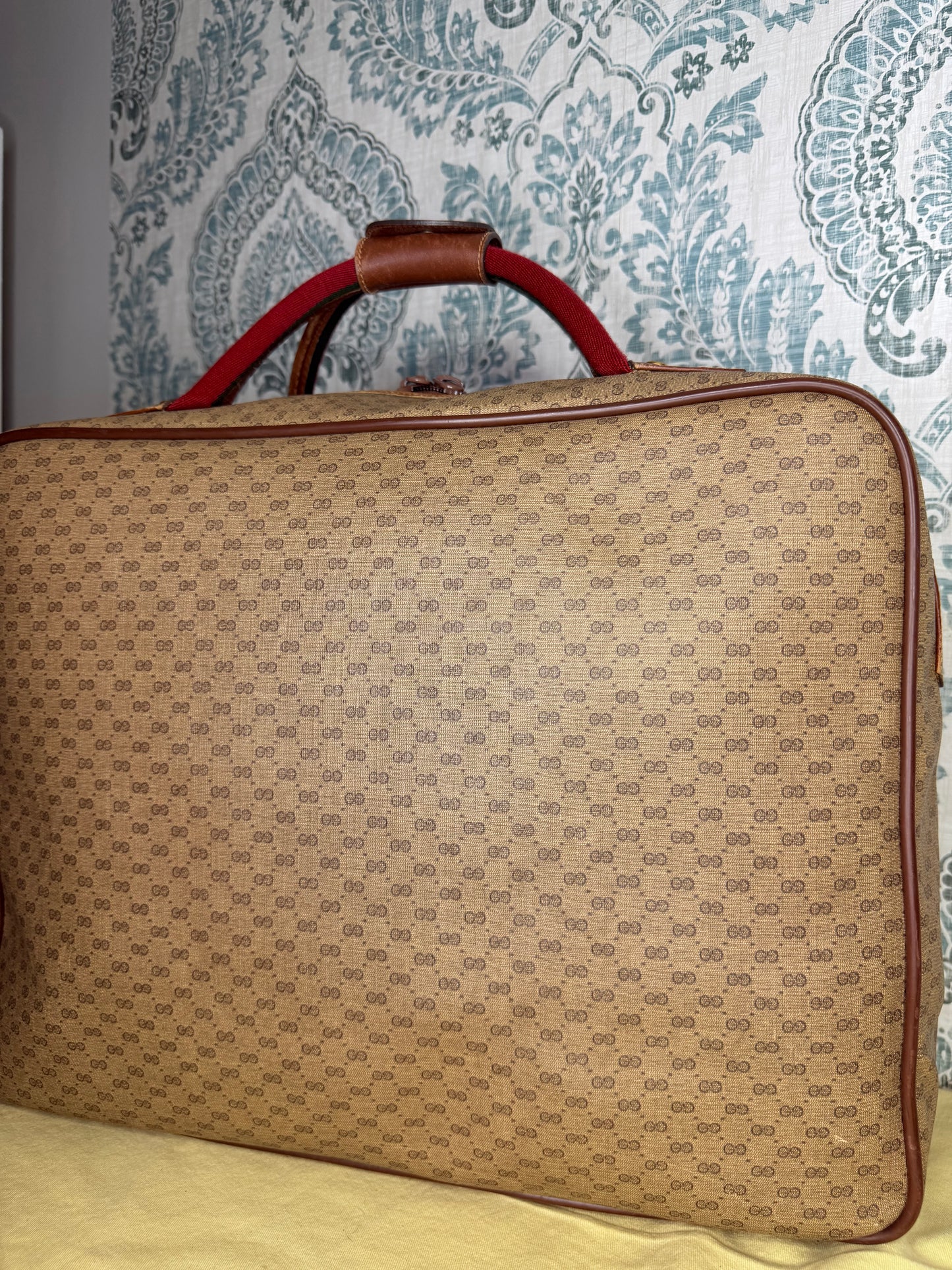 Micro Gucci Sherry Line Luggage Bag