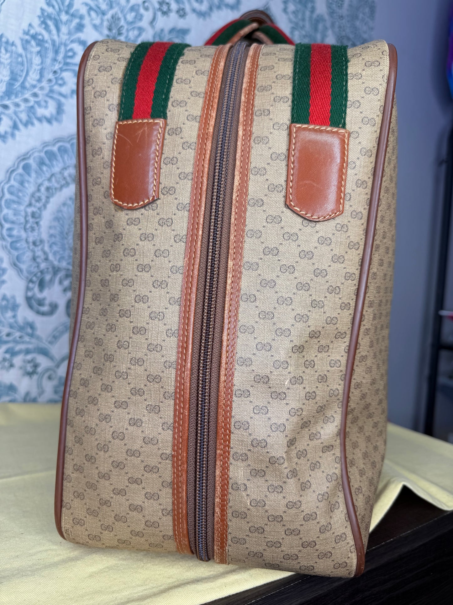 Micro Gucci Sherry Line Luggage Bag